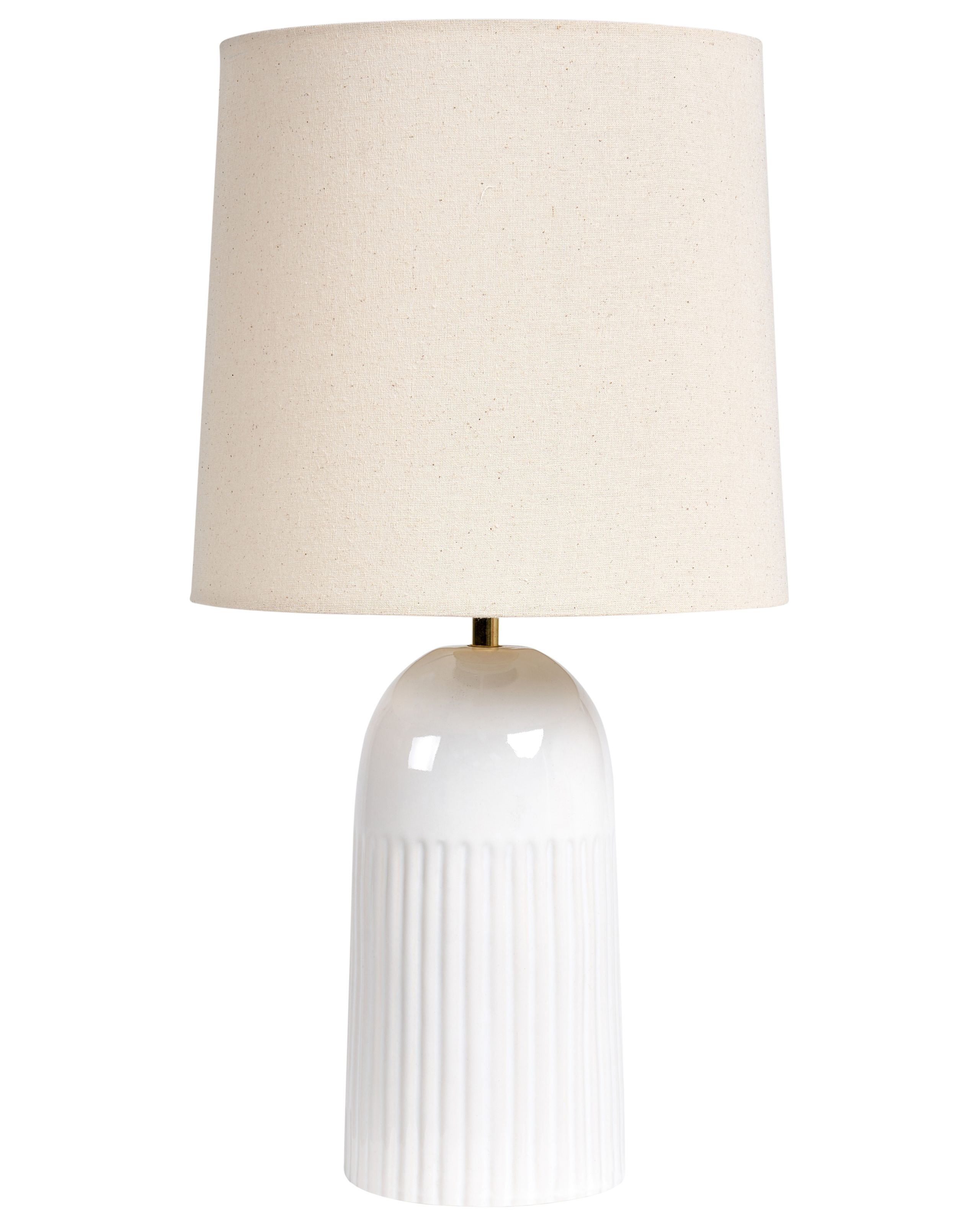 CALVERMERE Table Lamp Ceramic - White