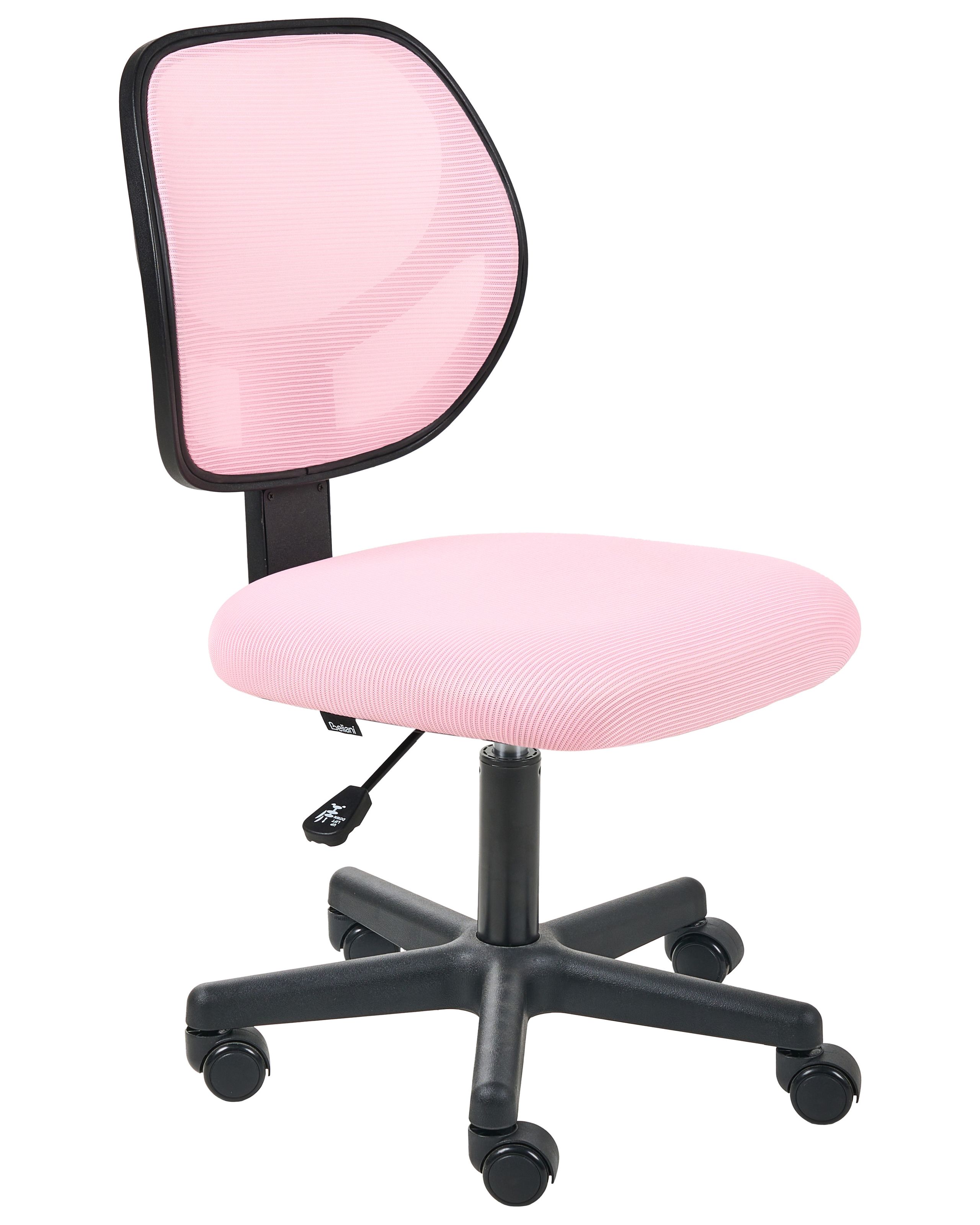 KELTHORPE Mesh Fabric Office Chair - Pink