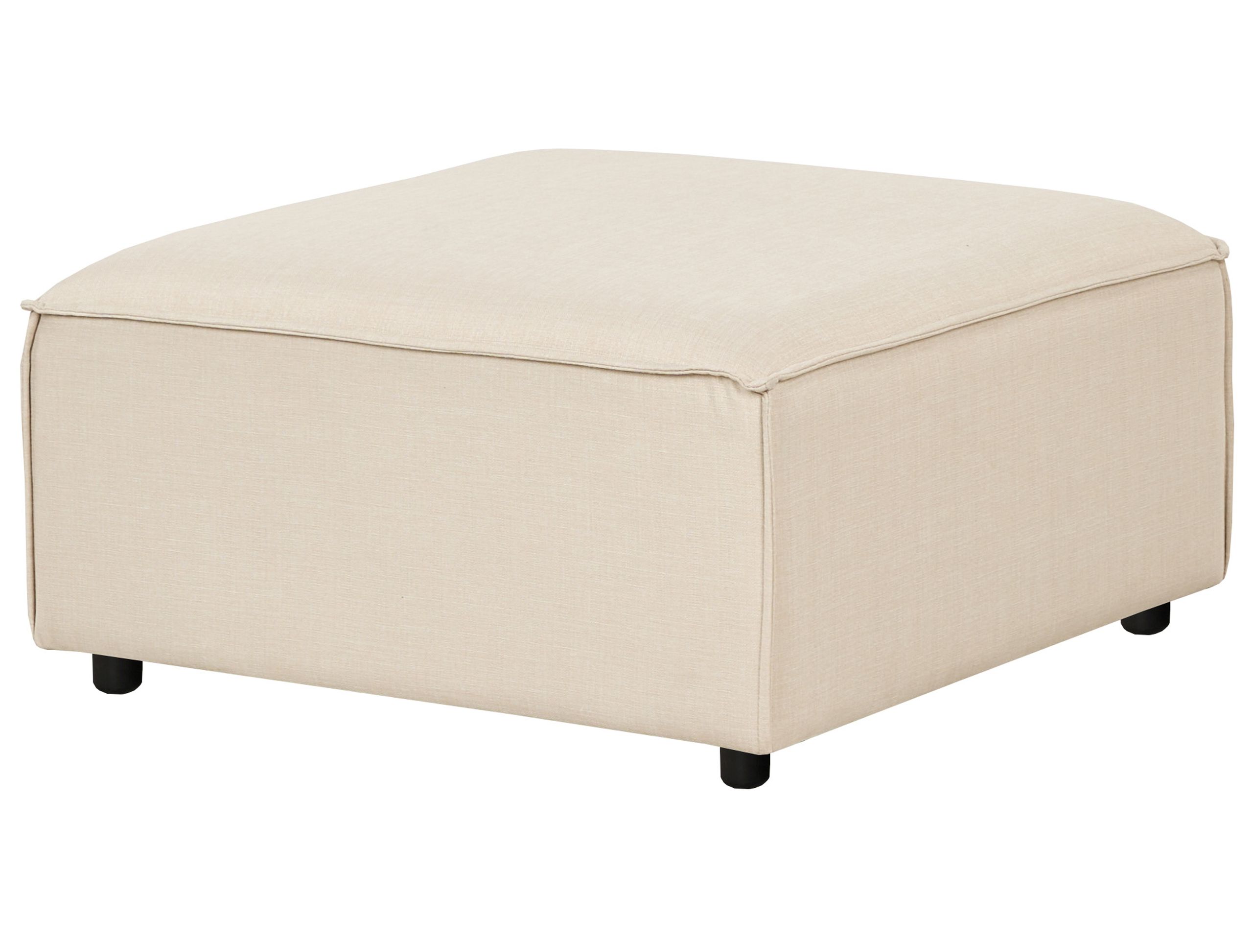 Ottoman ARDAL Fabric Beige