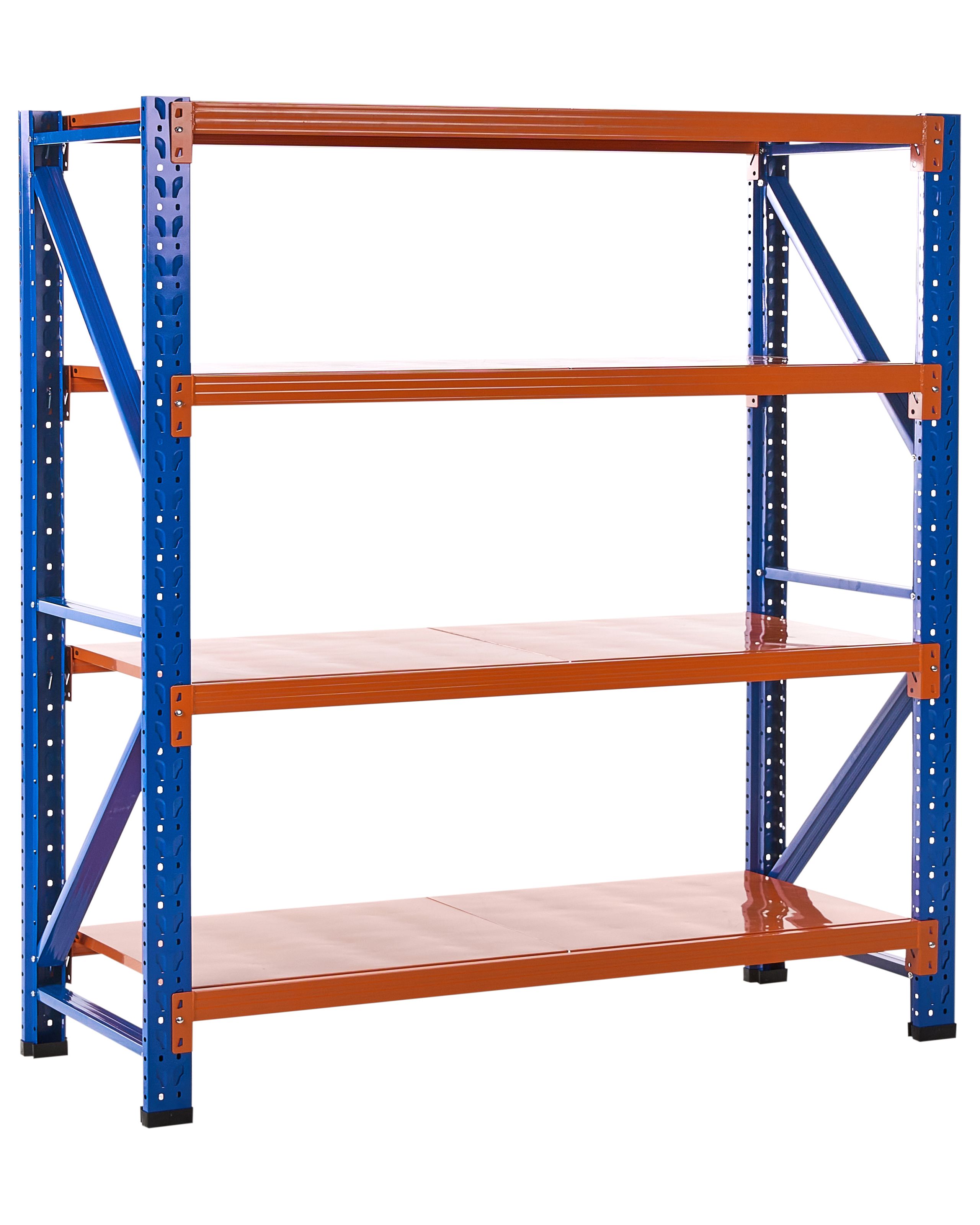 DARTWELL Garage Shelving Metal 200 cm - Orange