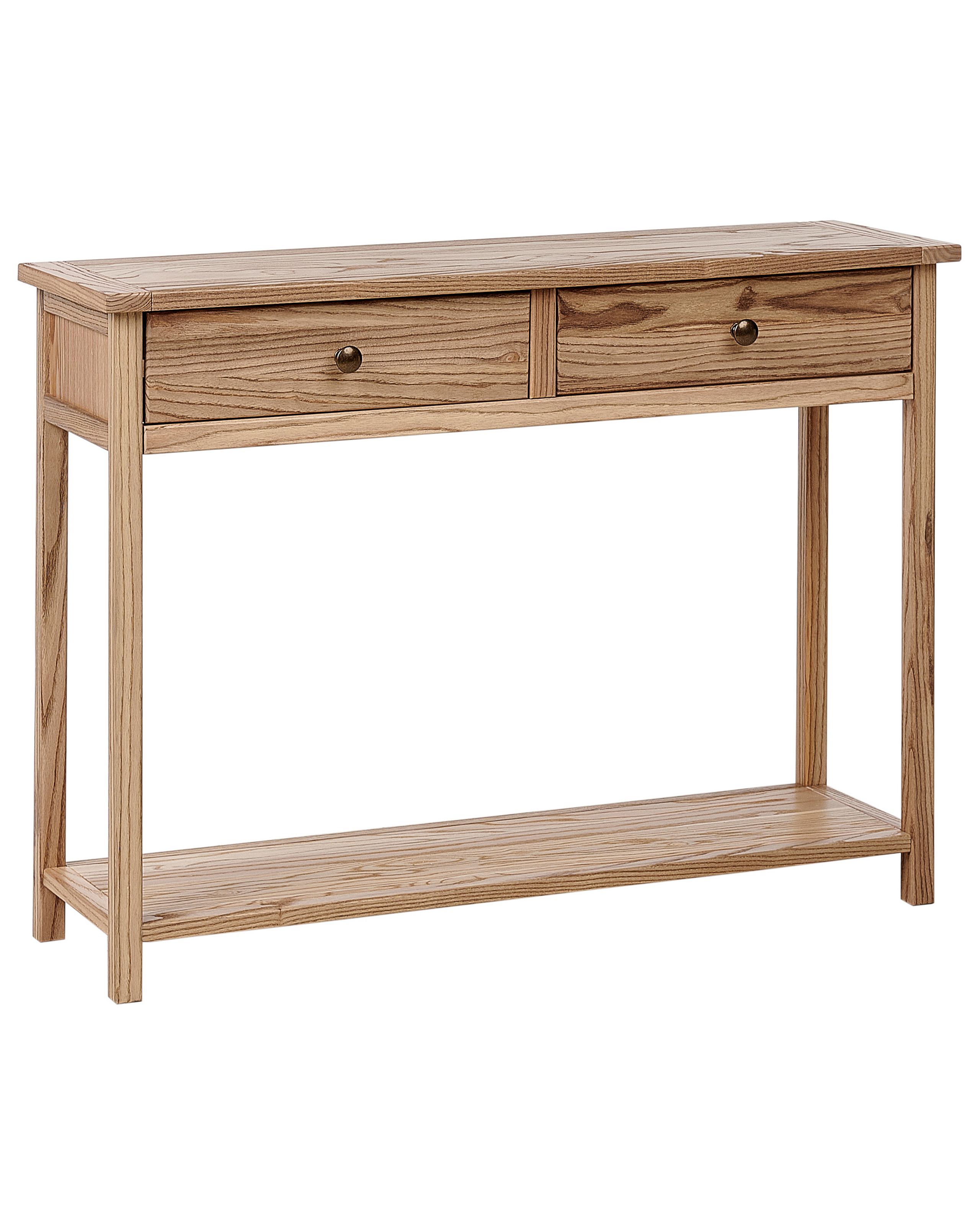 Console Table SALTON Wood Light Brown