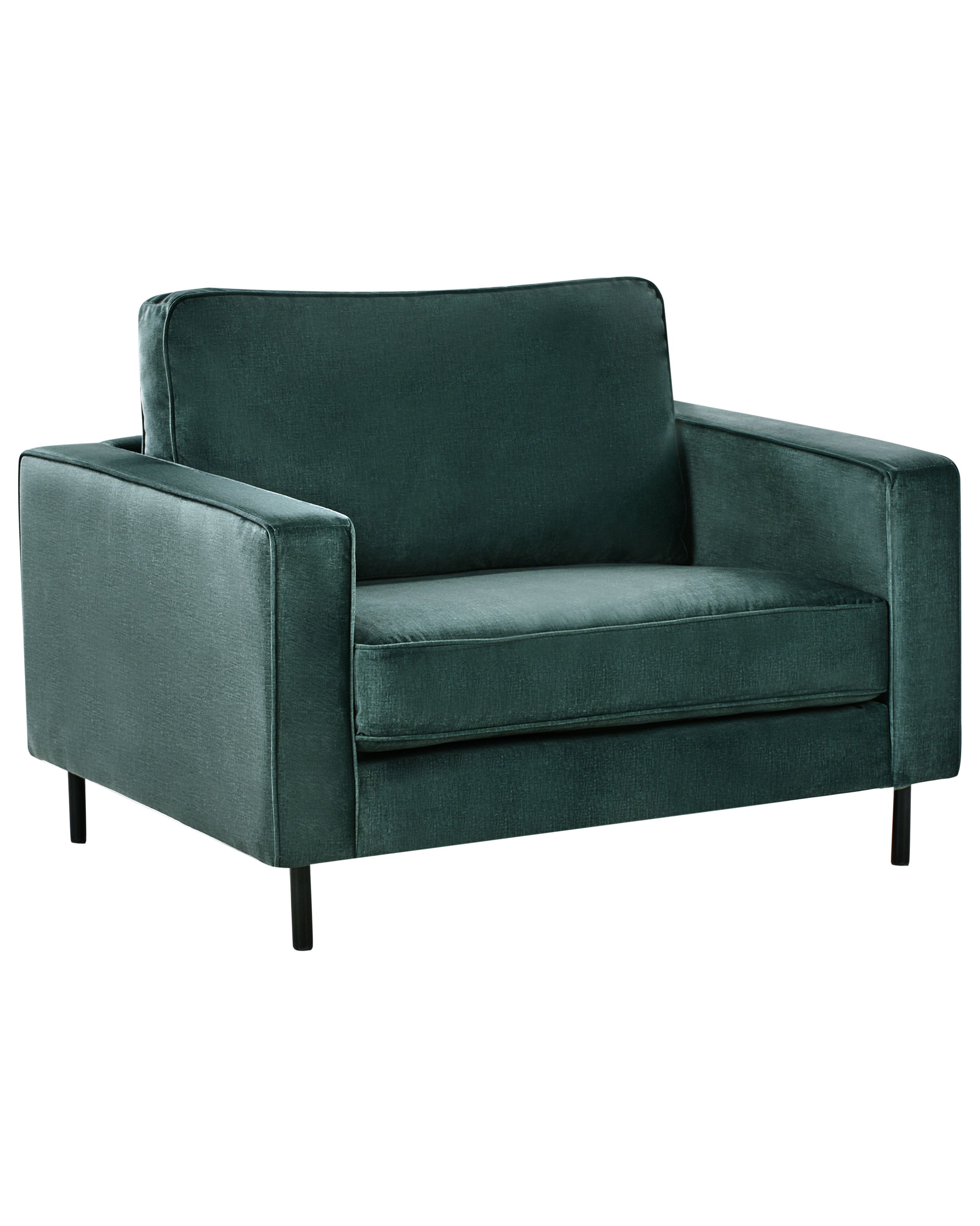 Armchair SAVALEN Velvet Dark Green