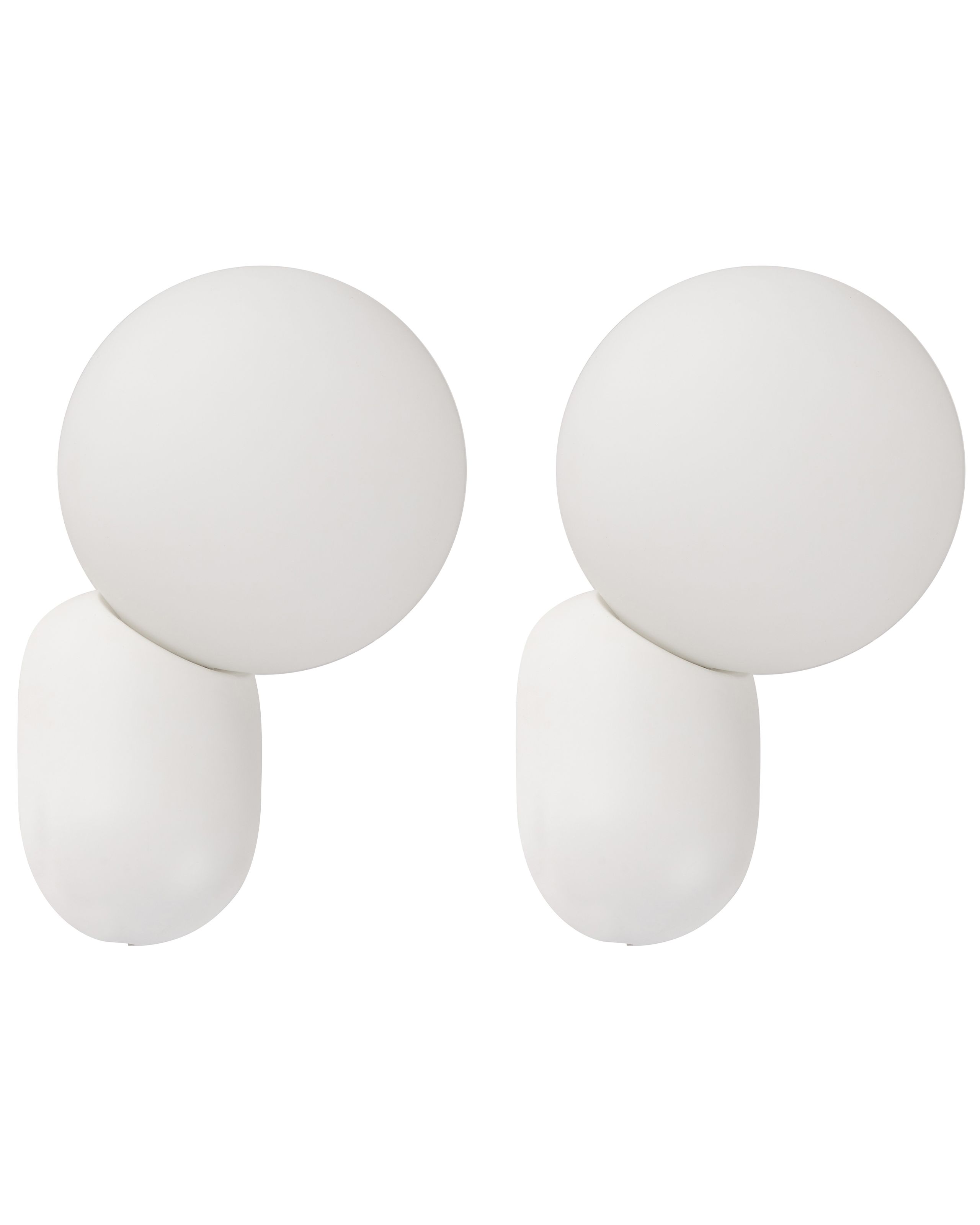 EARDWELL Set of 2 Wall Lamps - White