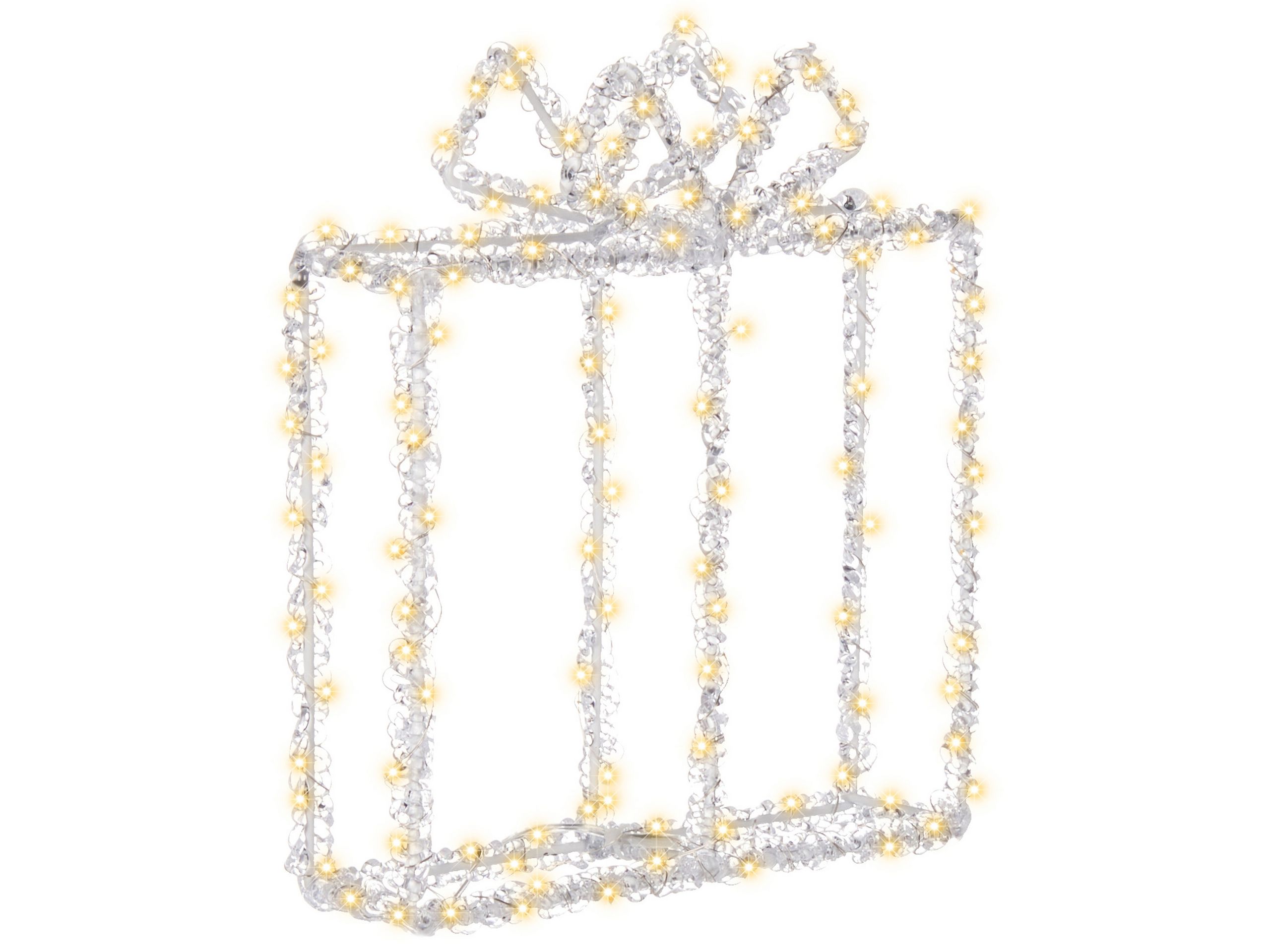 Outdoor LED Decoration Christmas Gift 25 cm White KEMI