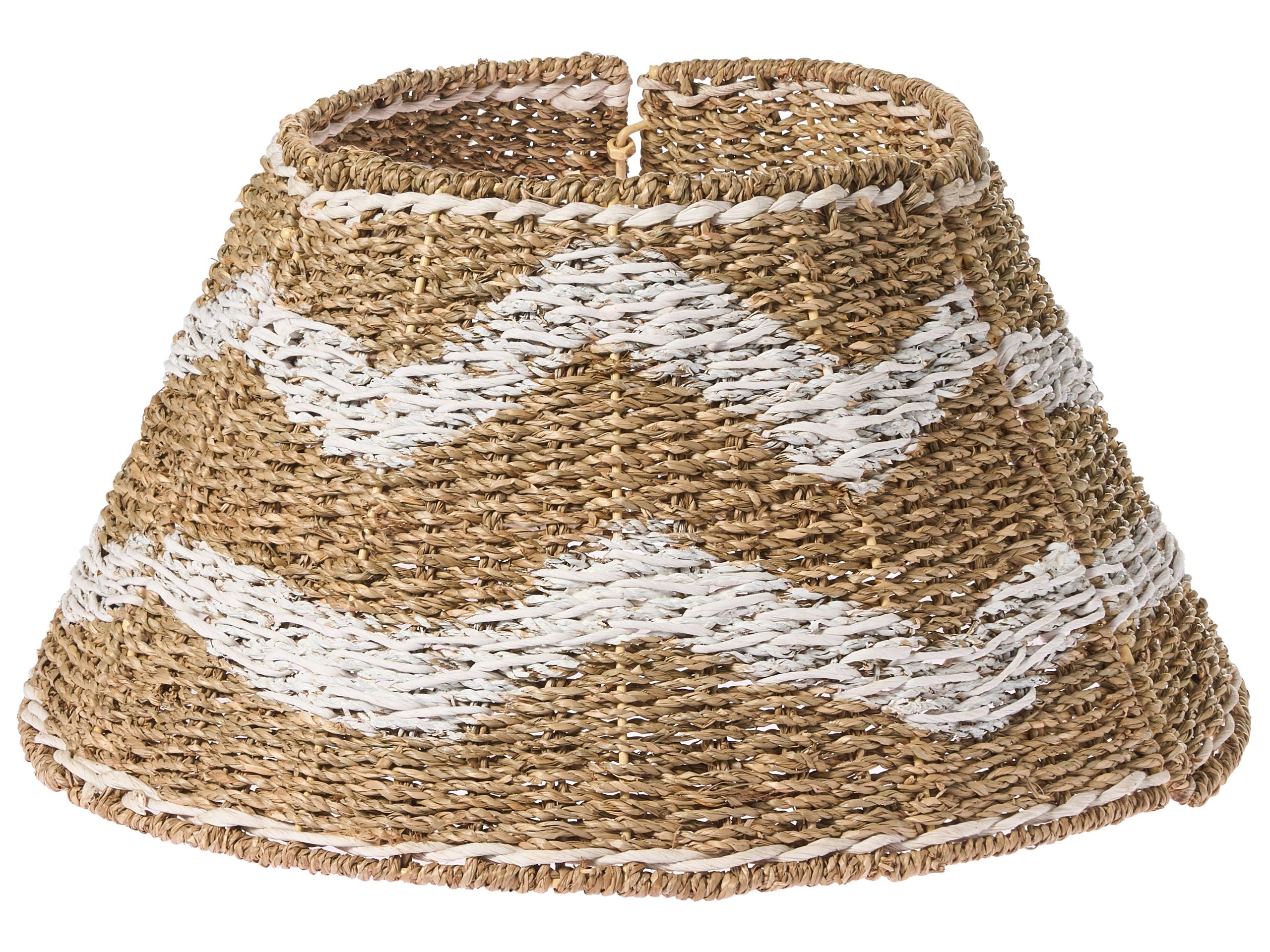 SANDBOURNE Christmas Tree Collar Seagrass 43 cm - White