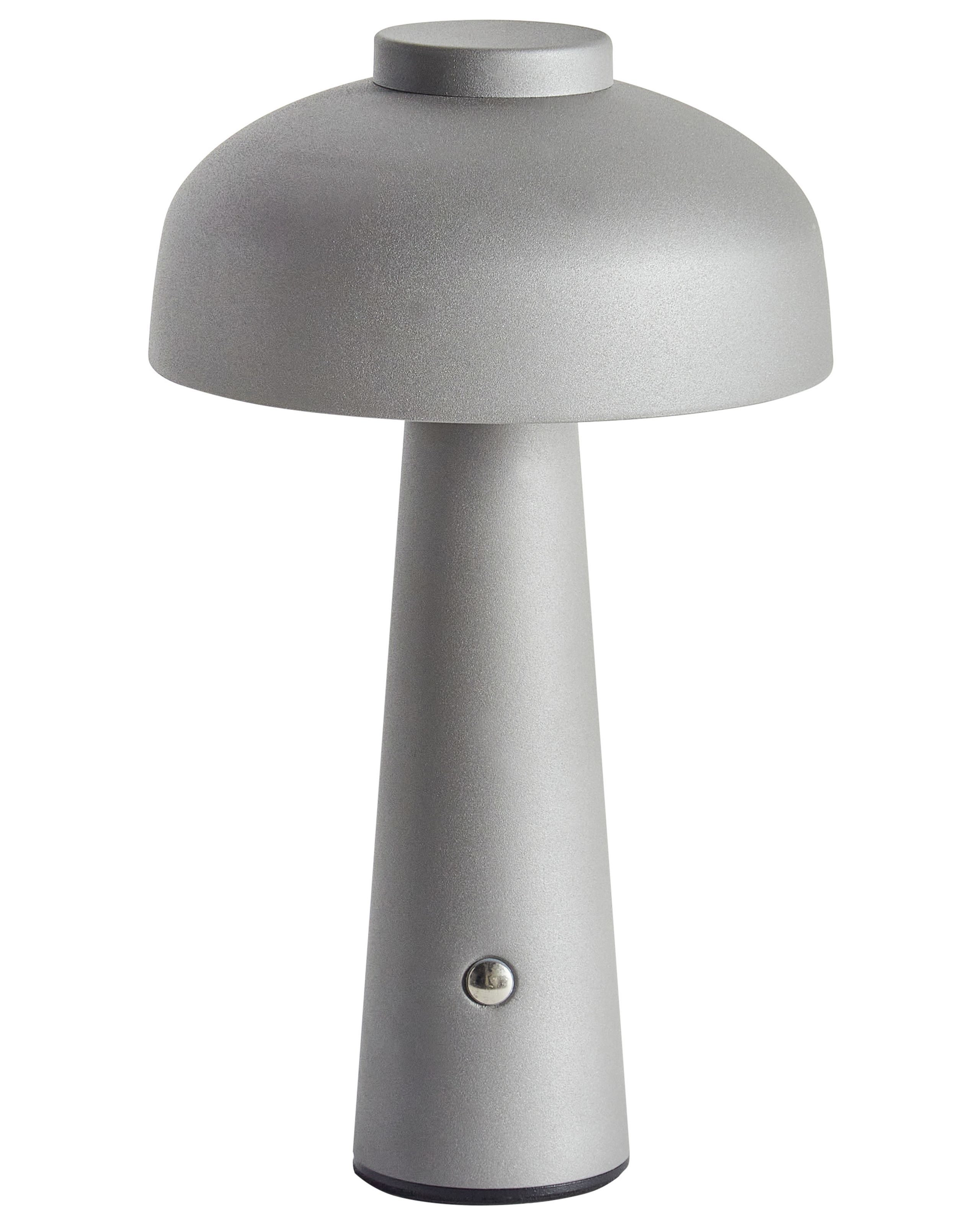 Wireless LED Table Lamp AGUSAN With Dimmer Metal Grey