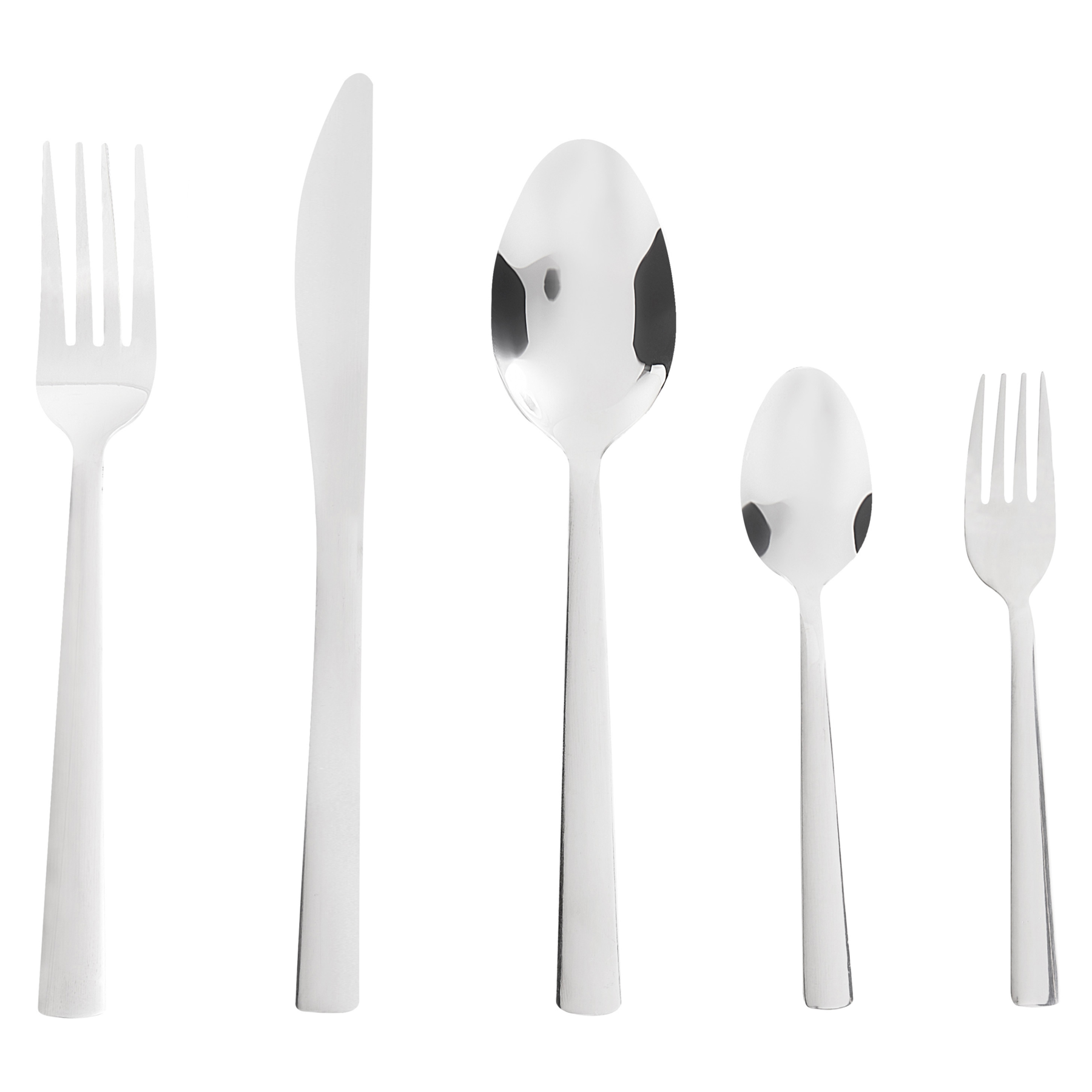 IVANDOR Cutlery Set of 60 - Silver