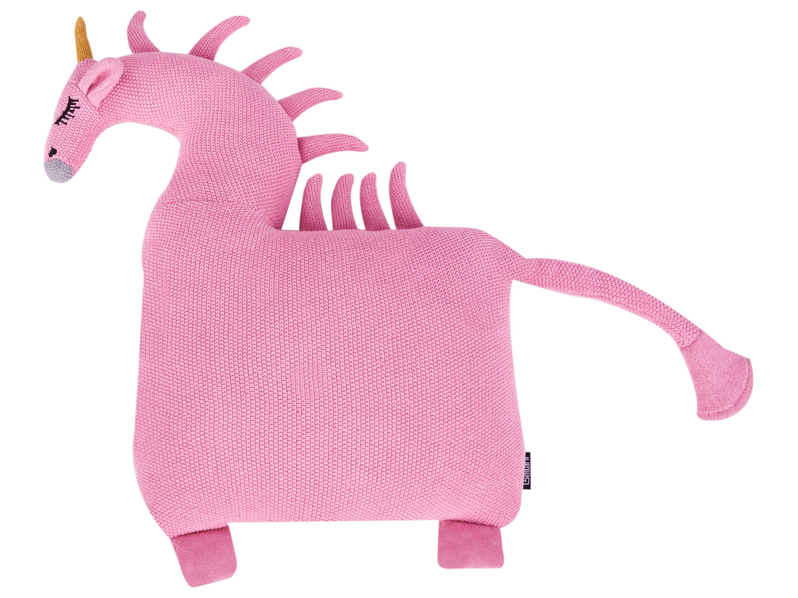 Set of 2 Cotton Kids Cushions Unicorn 45 x 45 cm Pink LAMMI