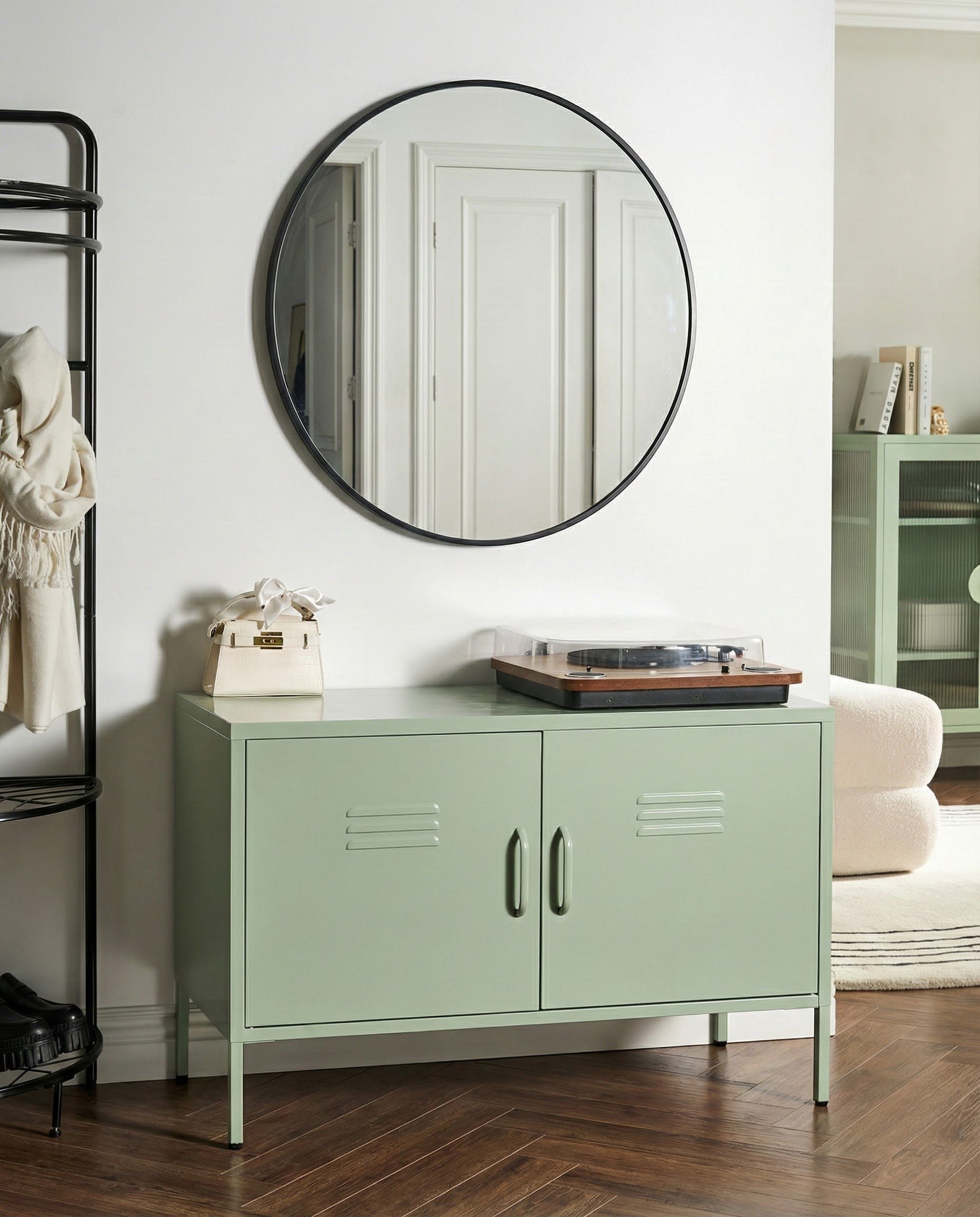 KAMAXO Office Storage Cabinet - Mint Green