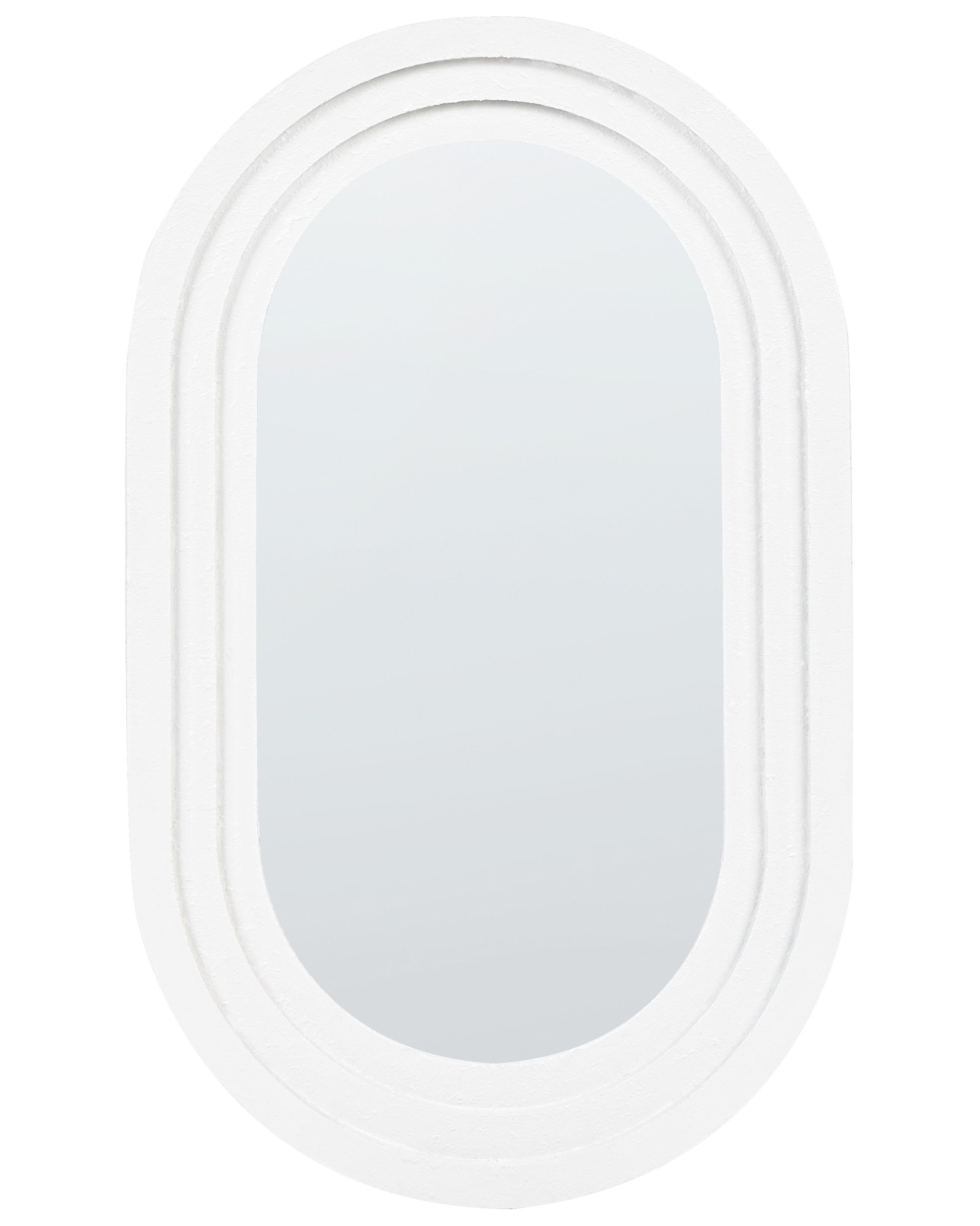 Wall Mirror MASSILLY 43 cm 69 cm White