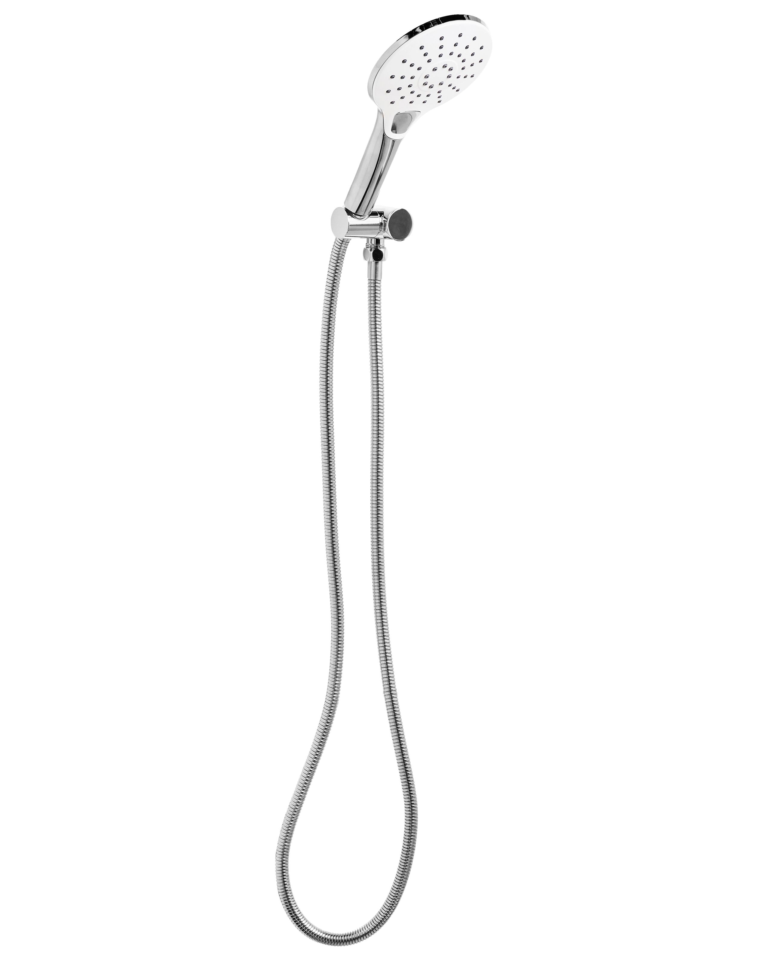 DALBOURNE Shower Head and Hose Kit - Silver