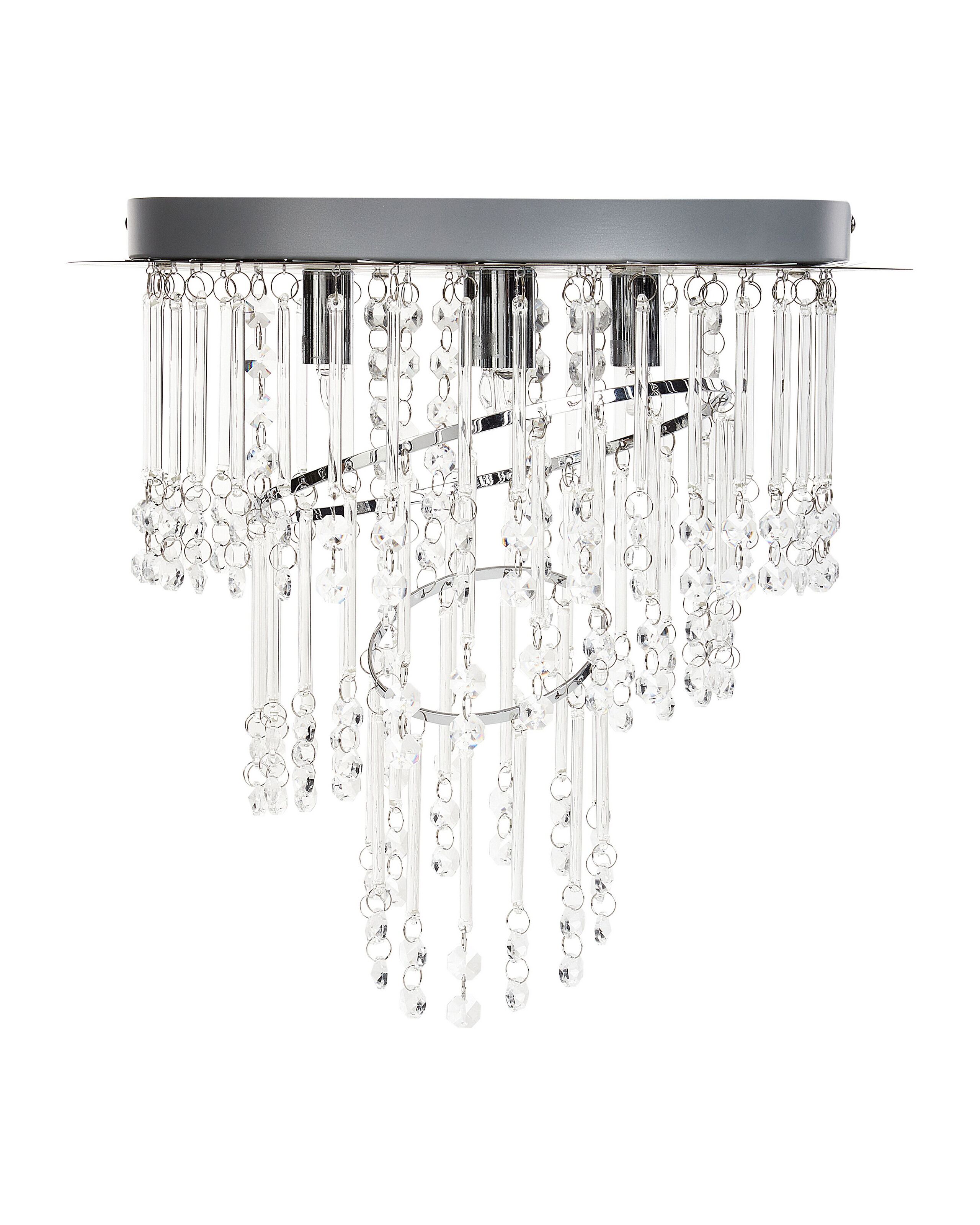Chandelier ESMELLE S Crystal Silver