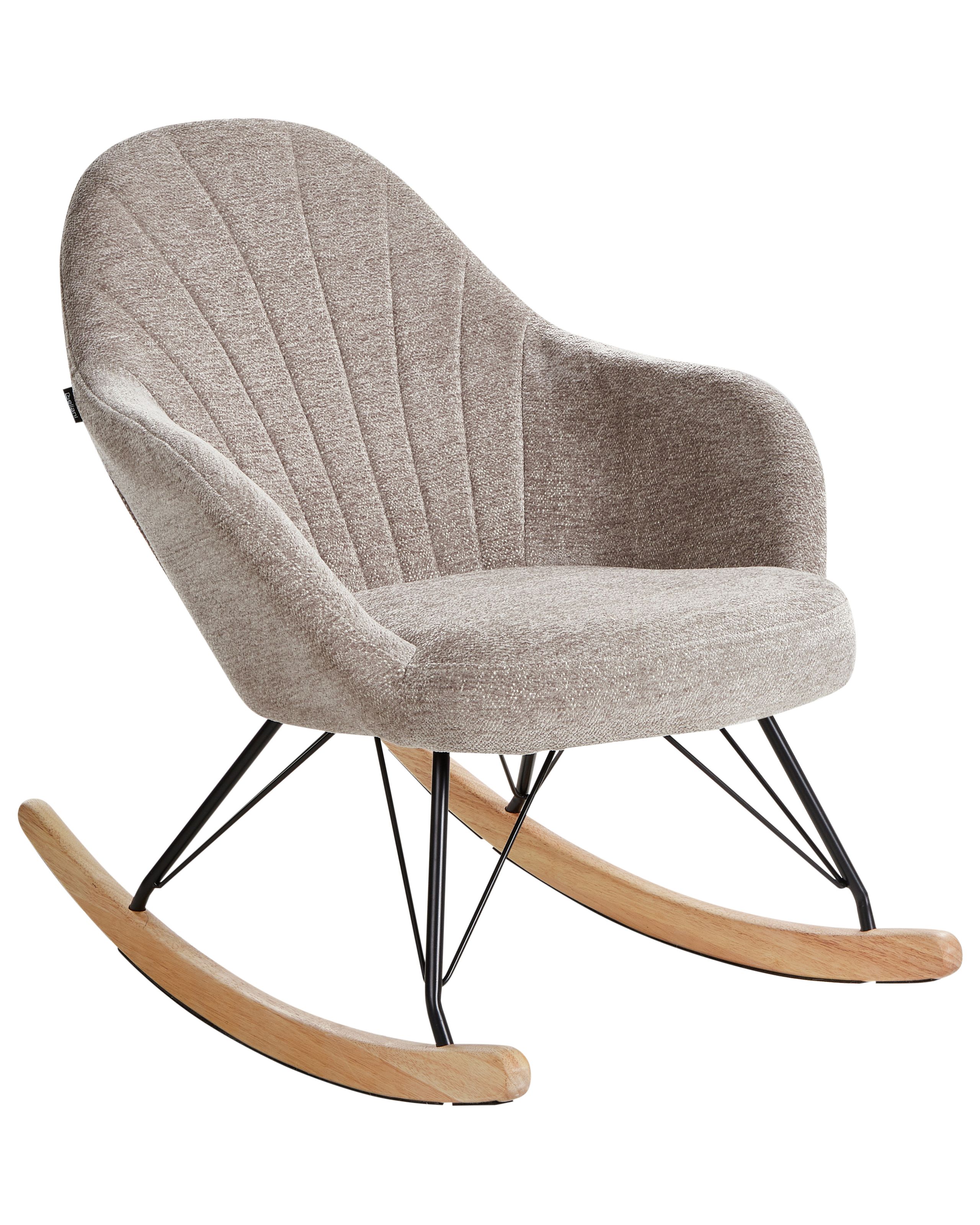 AKSLE Rocking Chair Fabric Taupe