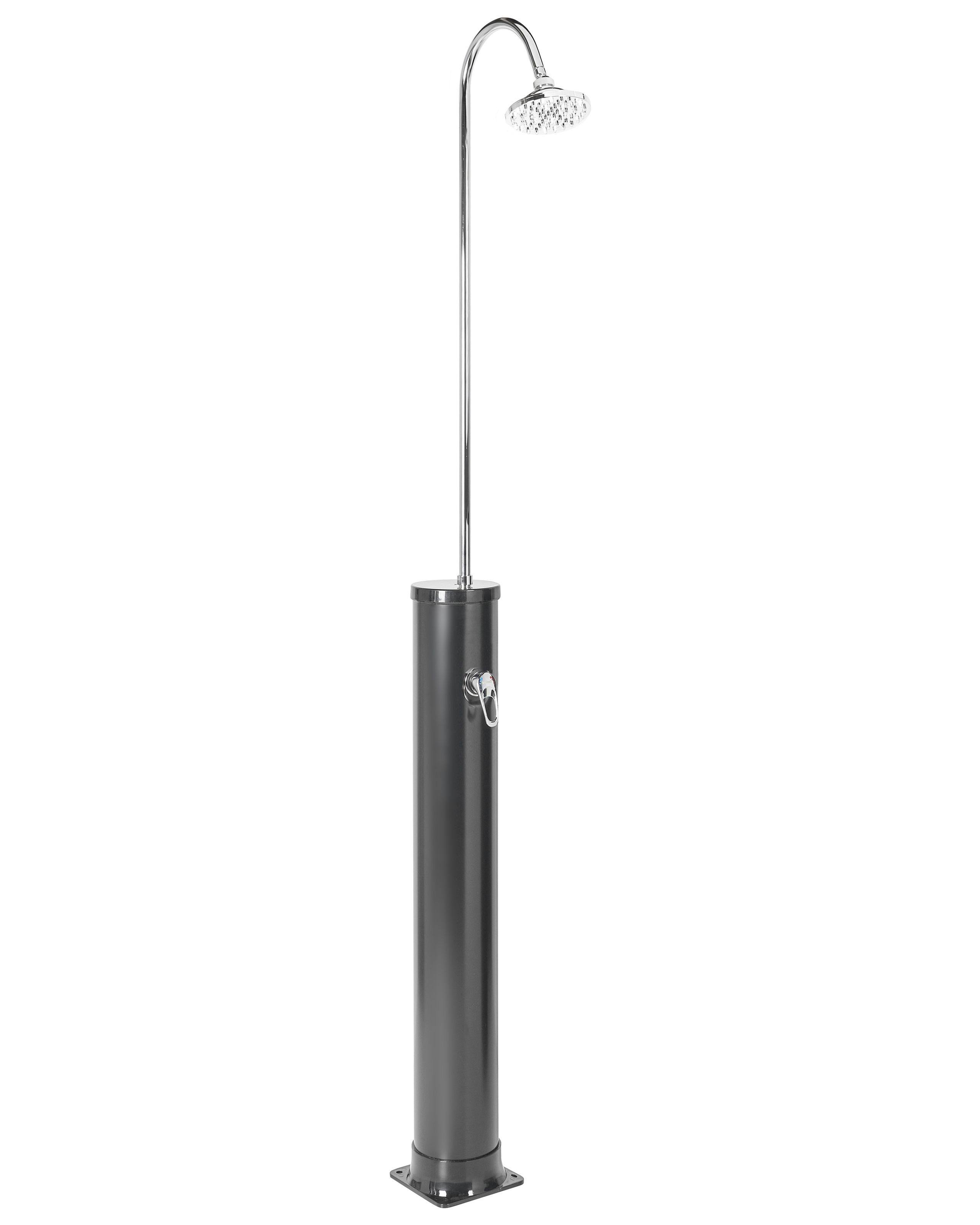 JUANOLLI Freestanding Outdoor Solar Shower Black
