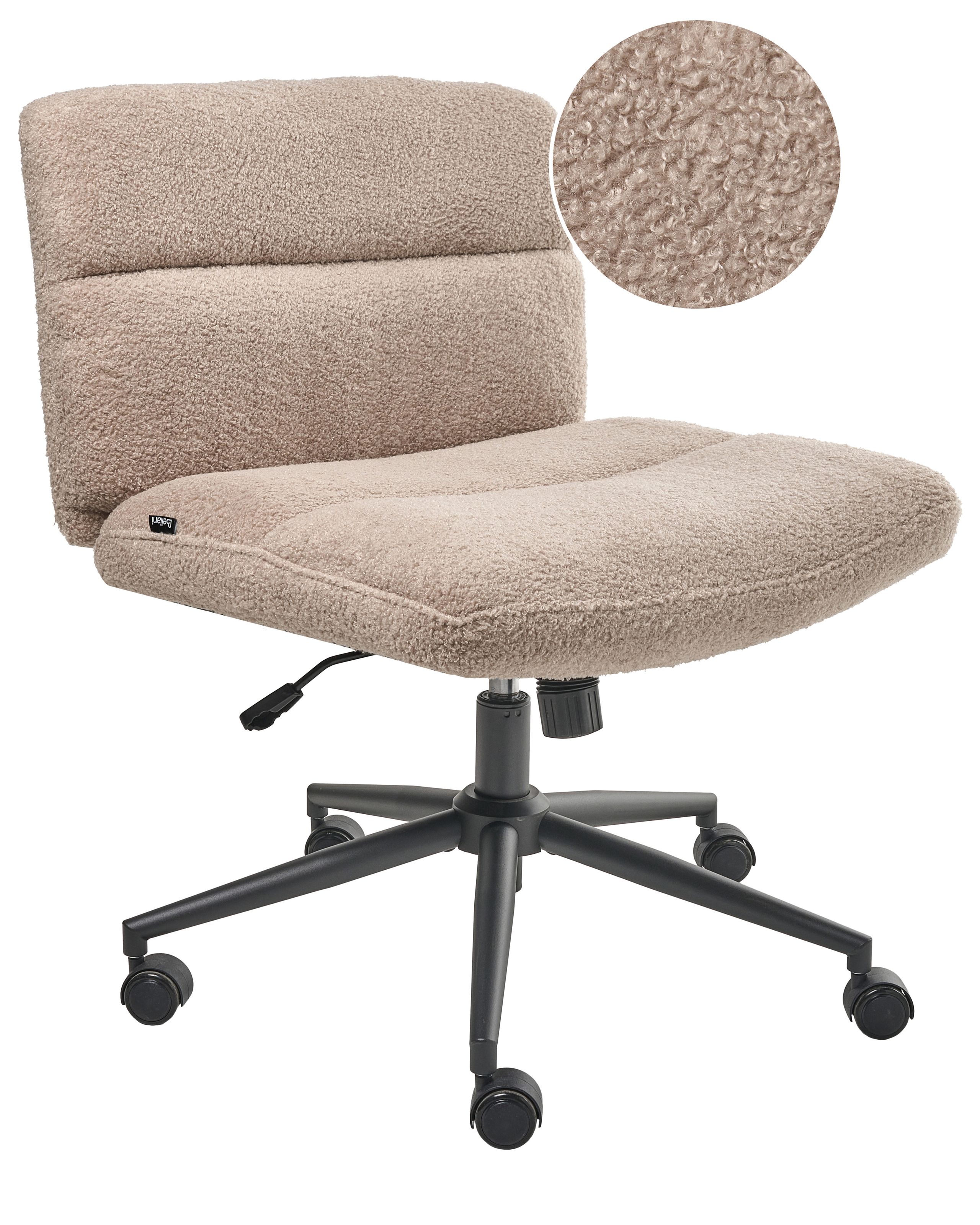 MALDENWELL Fabric Office Desk Chair - Beige