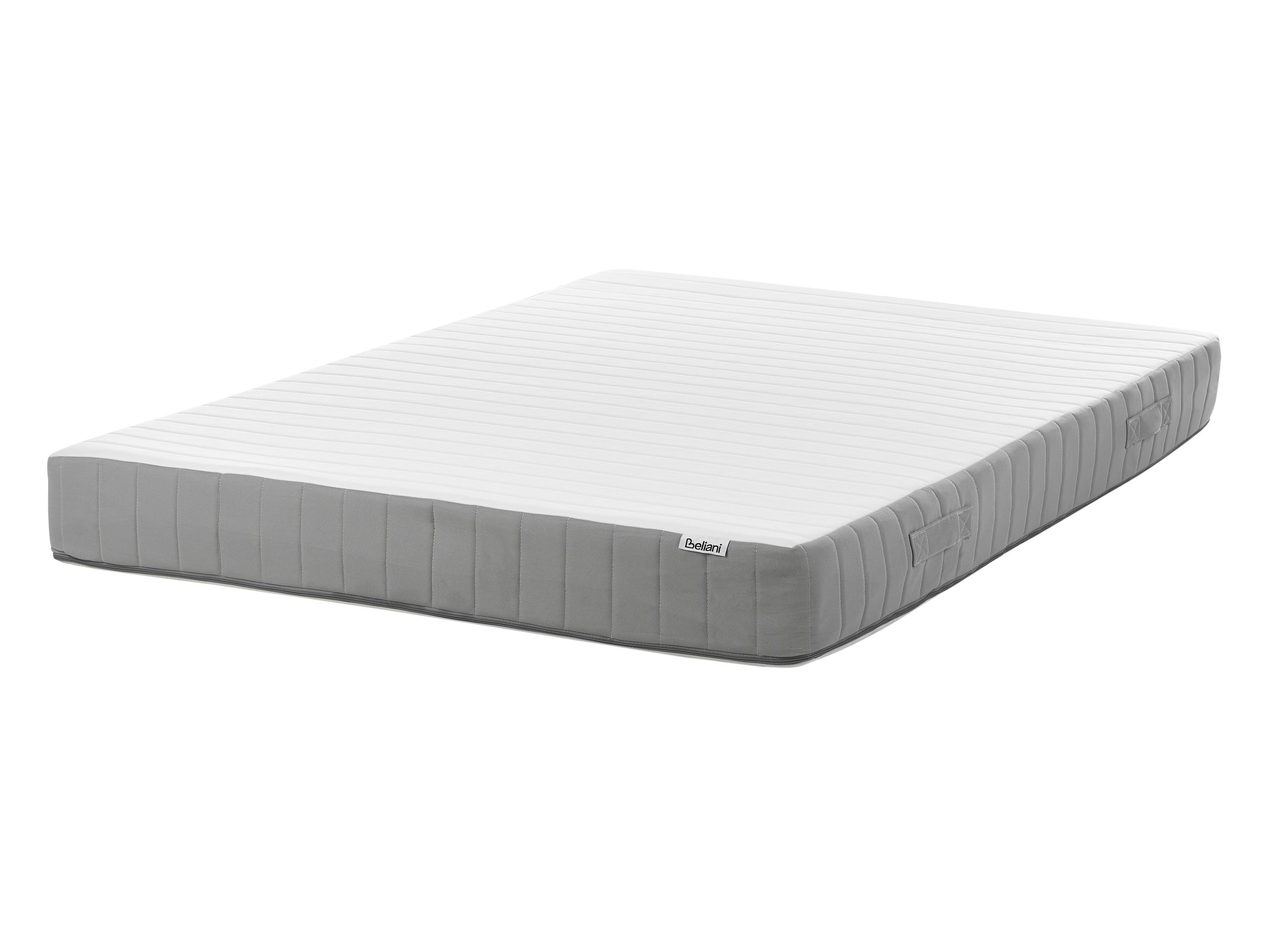 OMMY Pocket Spring Mattress Medium 140 x 200cm EU Double - White with Grey