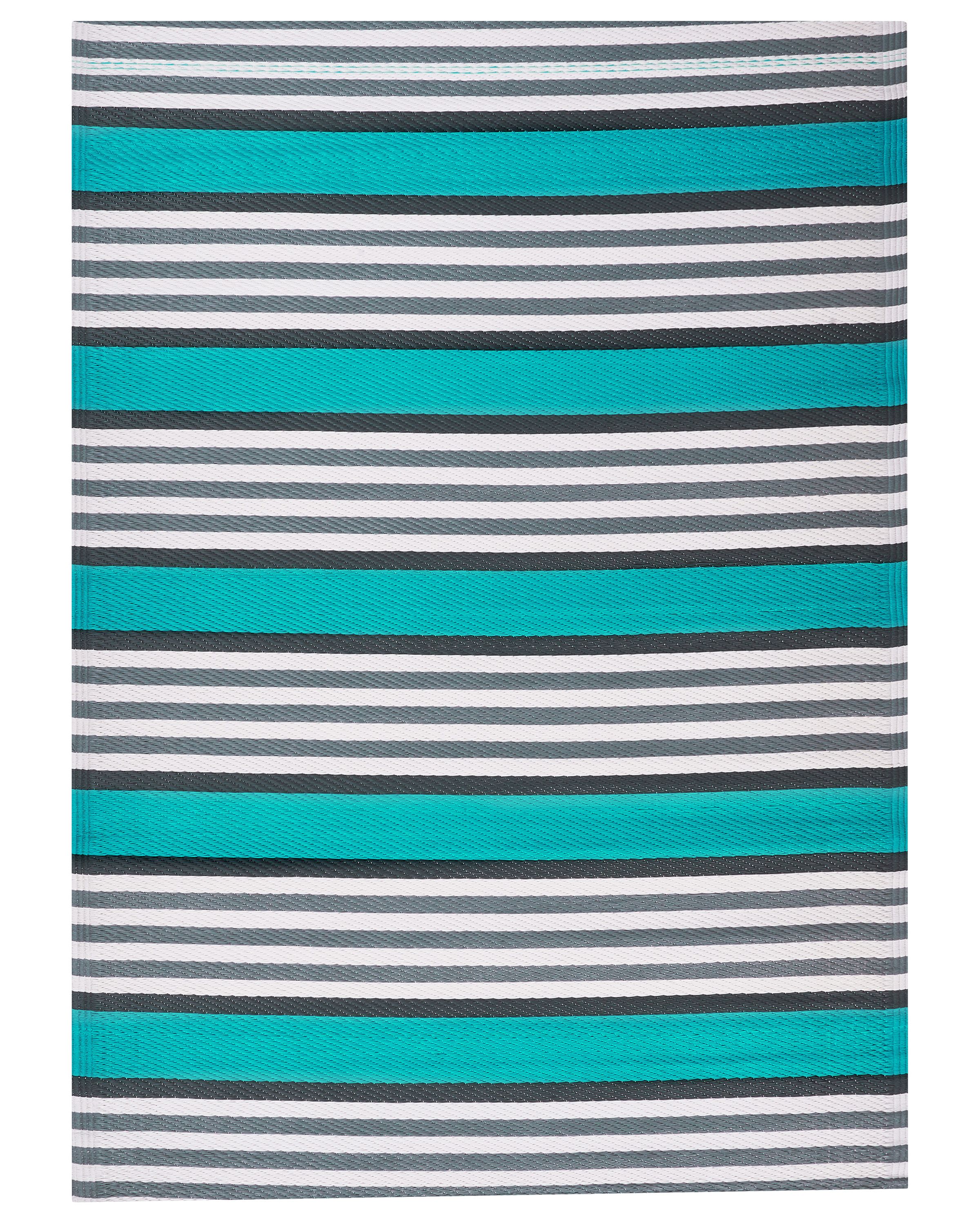 Outdoor Area Rug 120 x 180 cm Turquoise SAUGOR