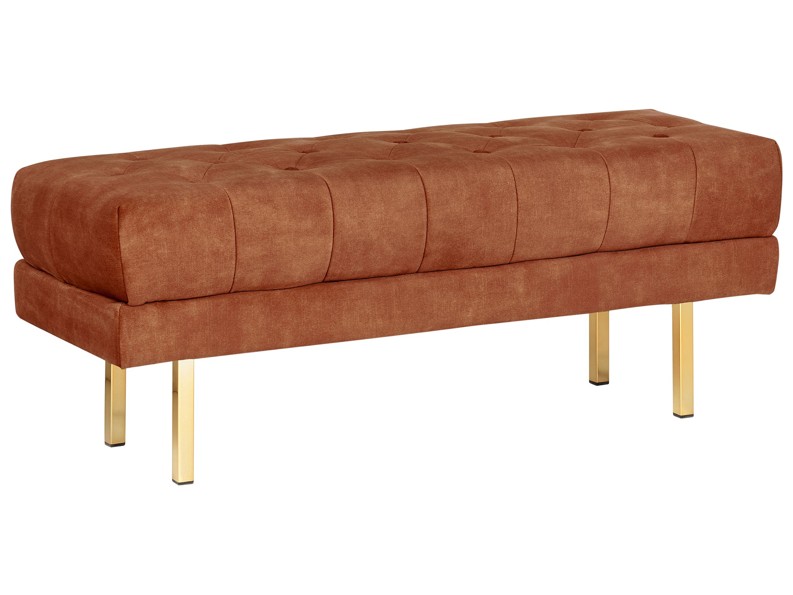 Velvet Bench Red ROSEVILLE