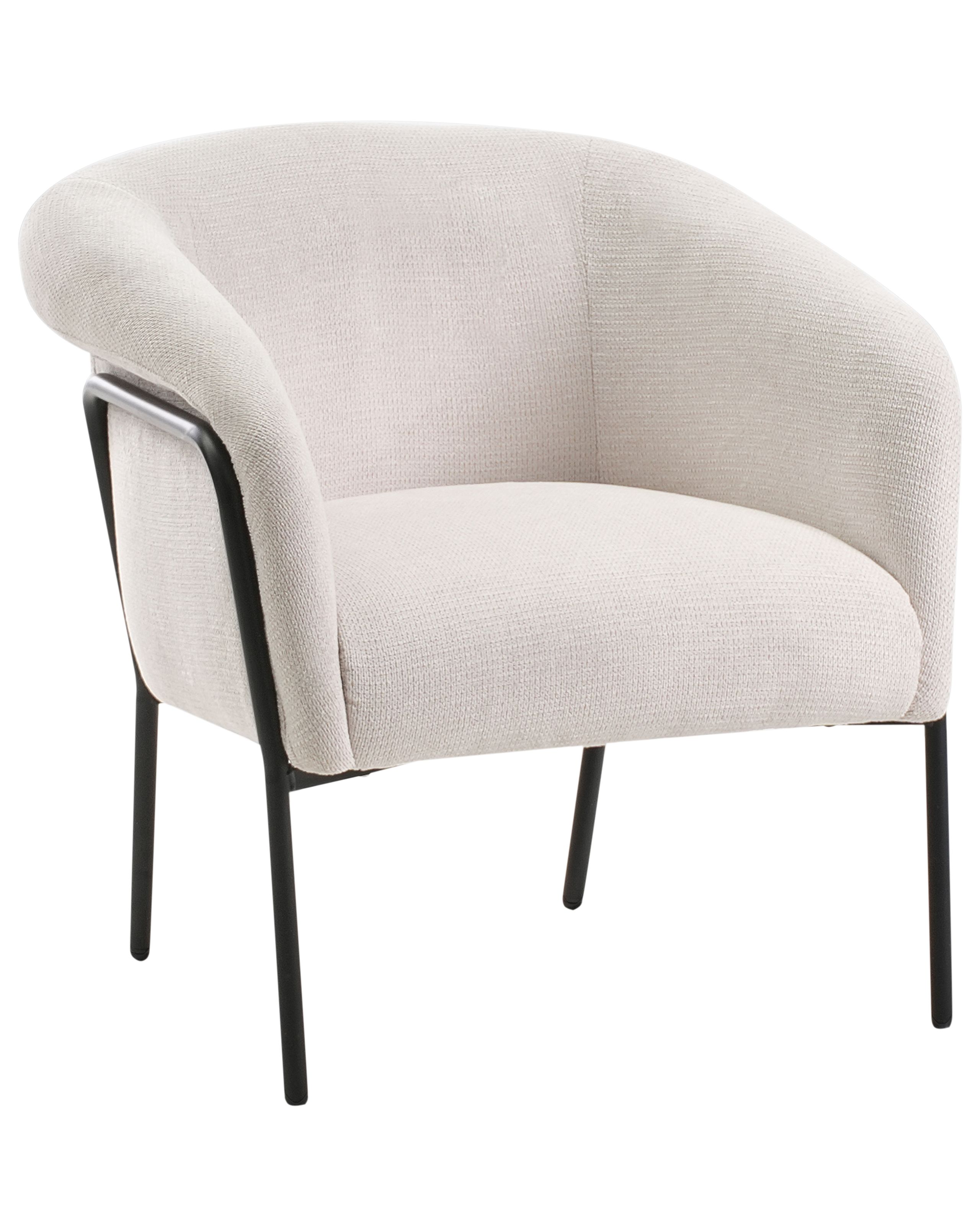 WARMINSTER Fabric Armchair - Beige