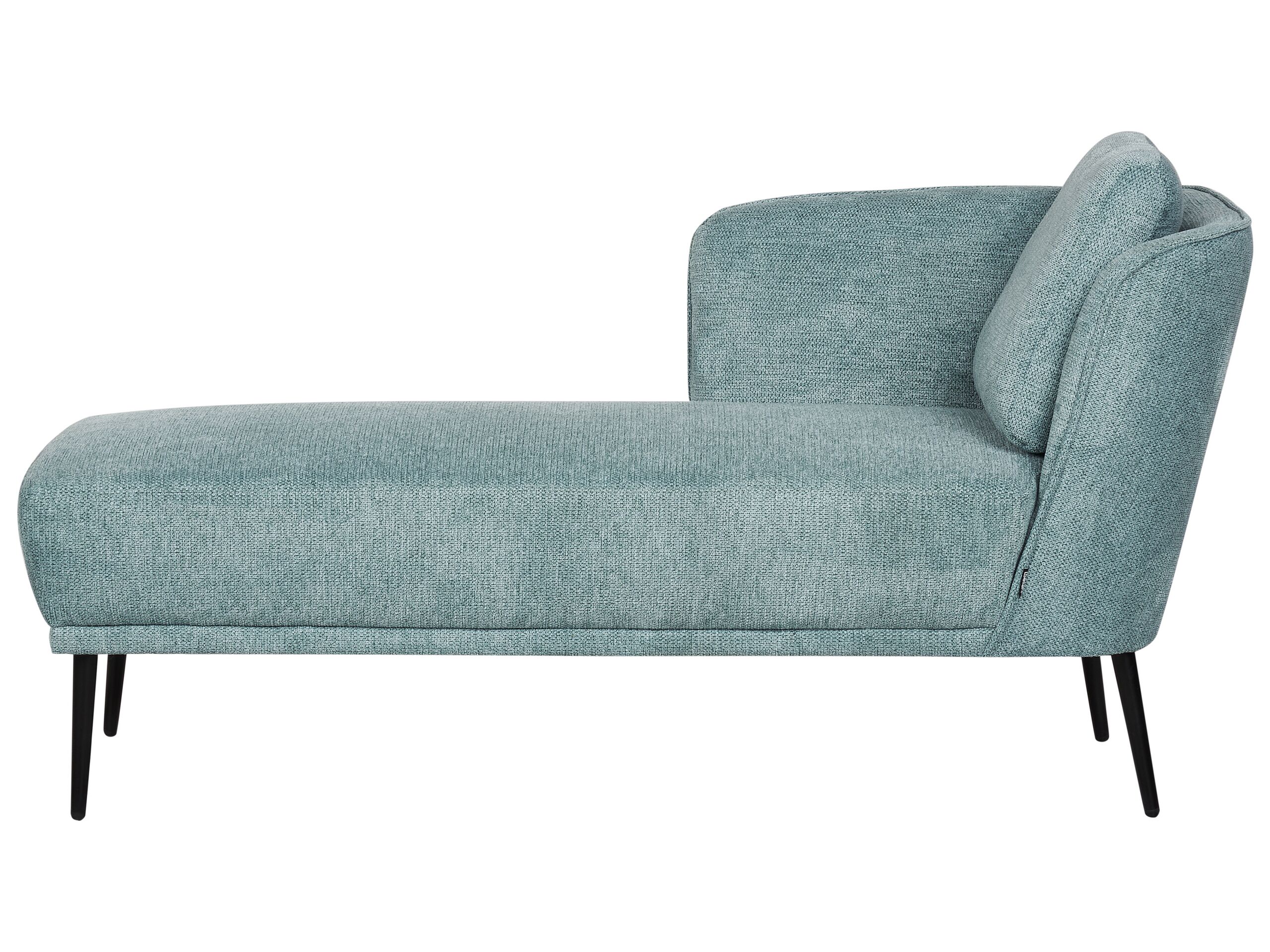Right Hand Fabric Chaise Lounge Blue ARTHEZE