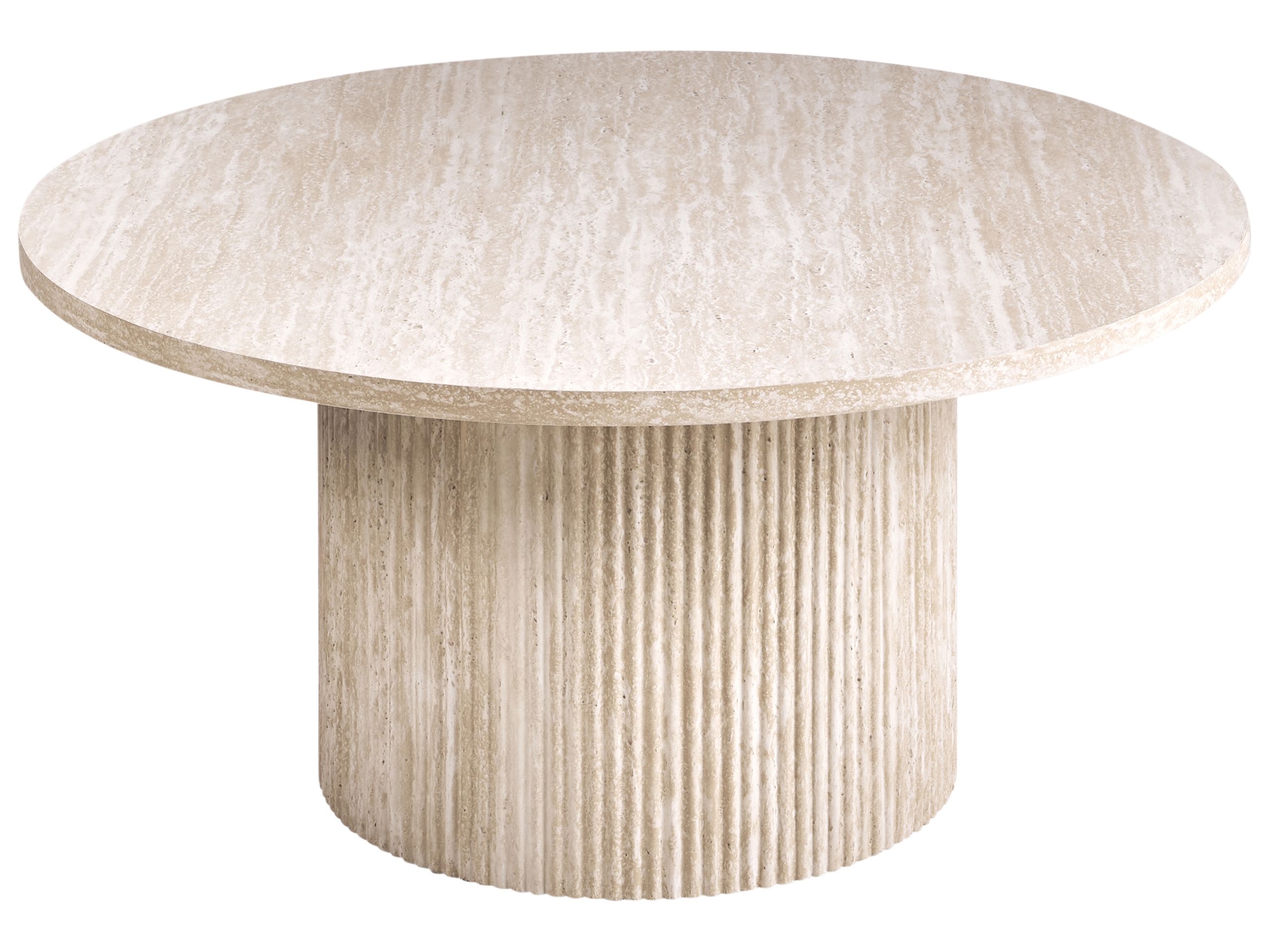 CROFTMERE Round Coffee Table - Beige