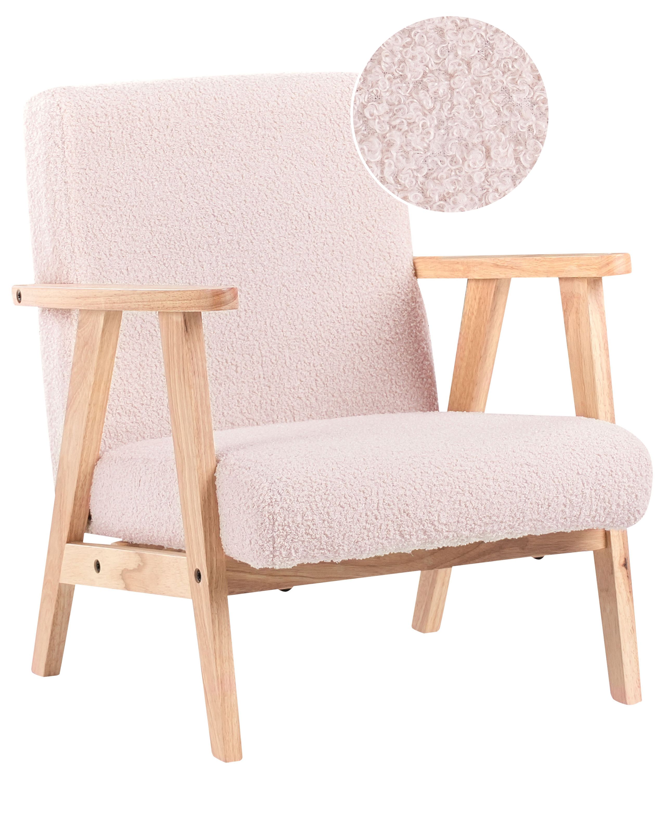 MABDON Kids Armchair - Pastel Pink