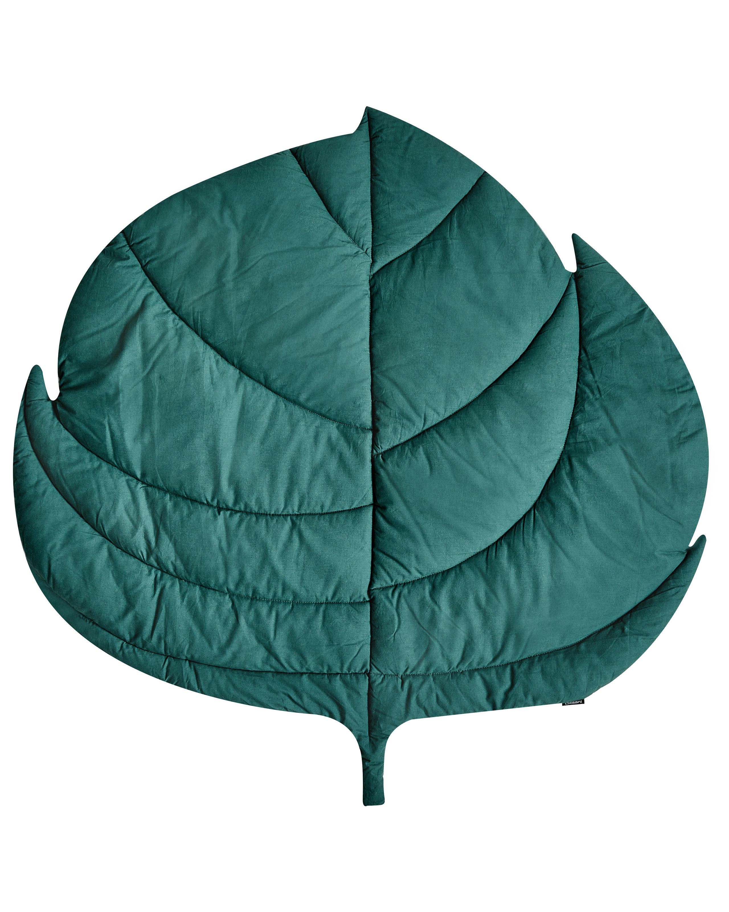 MLIOP Kids Playmat Leaf 110 x 110 cm Green