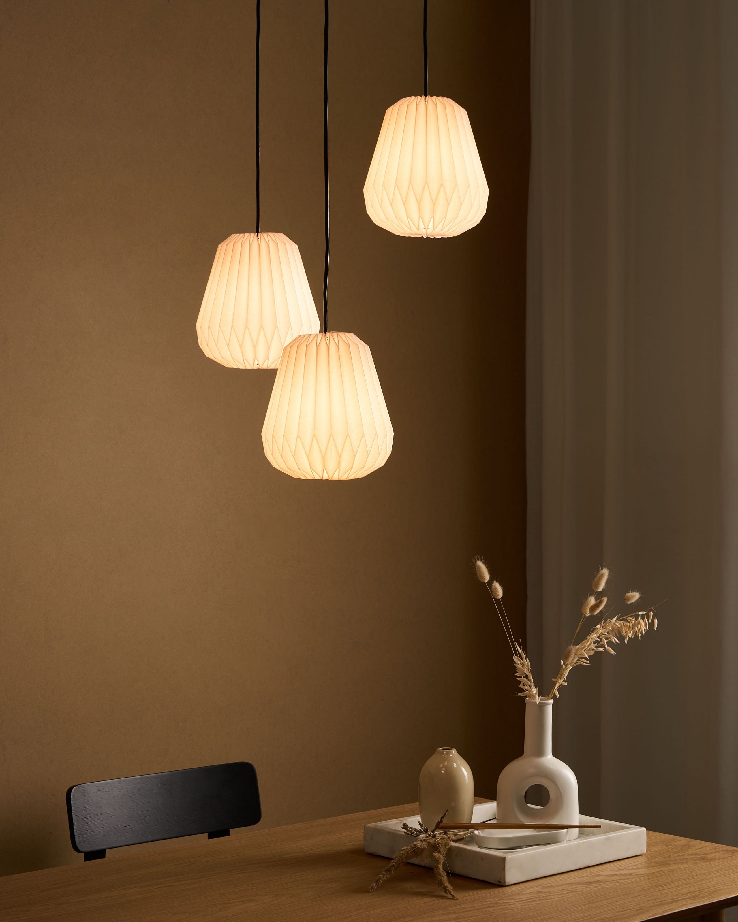 MALERO Pendant Lamp 3 Light - White