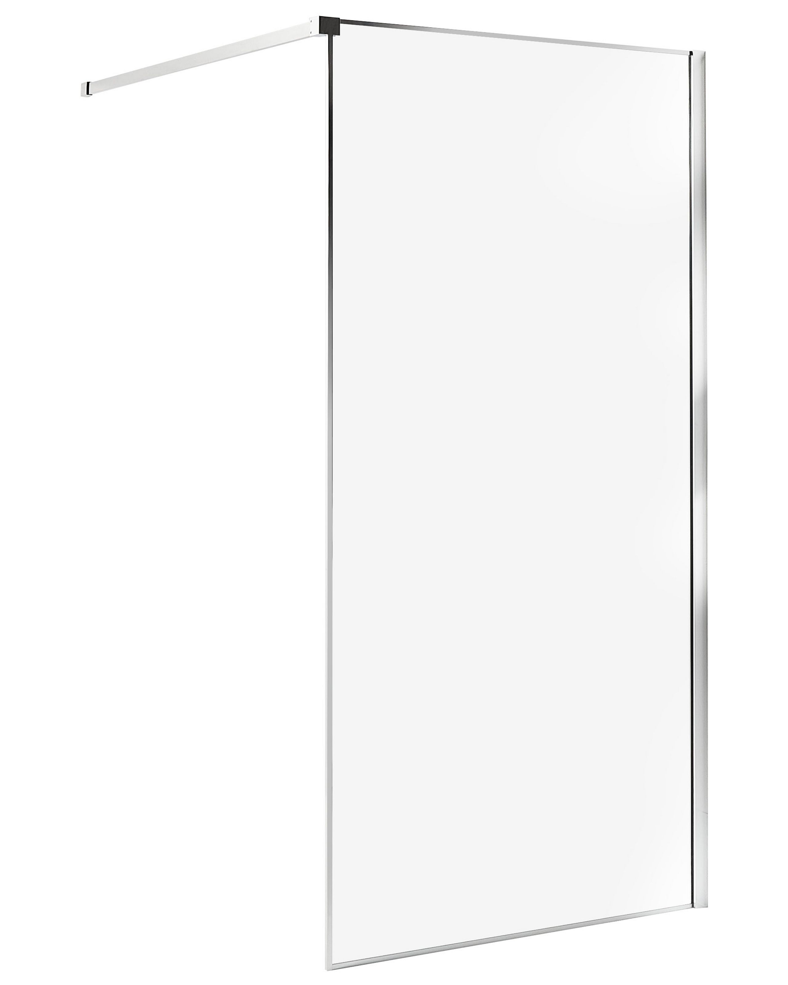 Shower Screen WASPAM 100 x 190 cm Silver