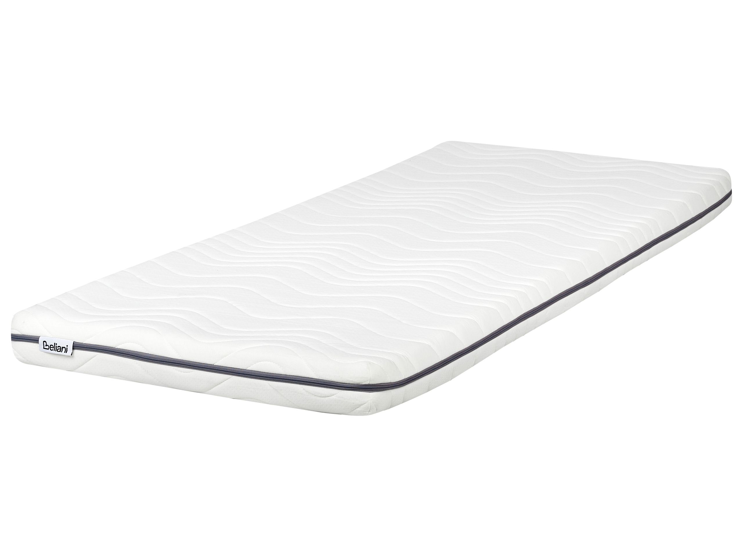 KETTE Memory Foam Mattress Medium 80 x 200cm EU Small Single - White with Grey