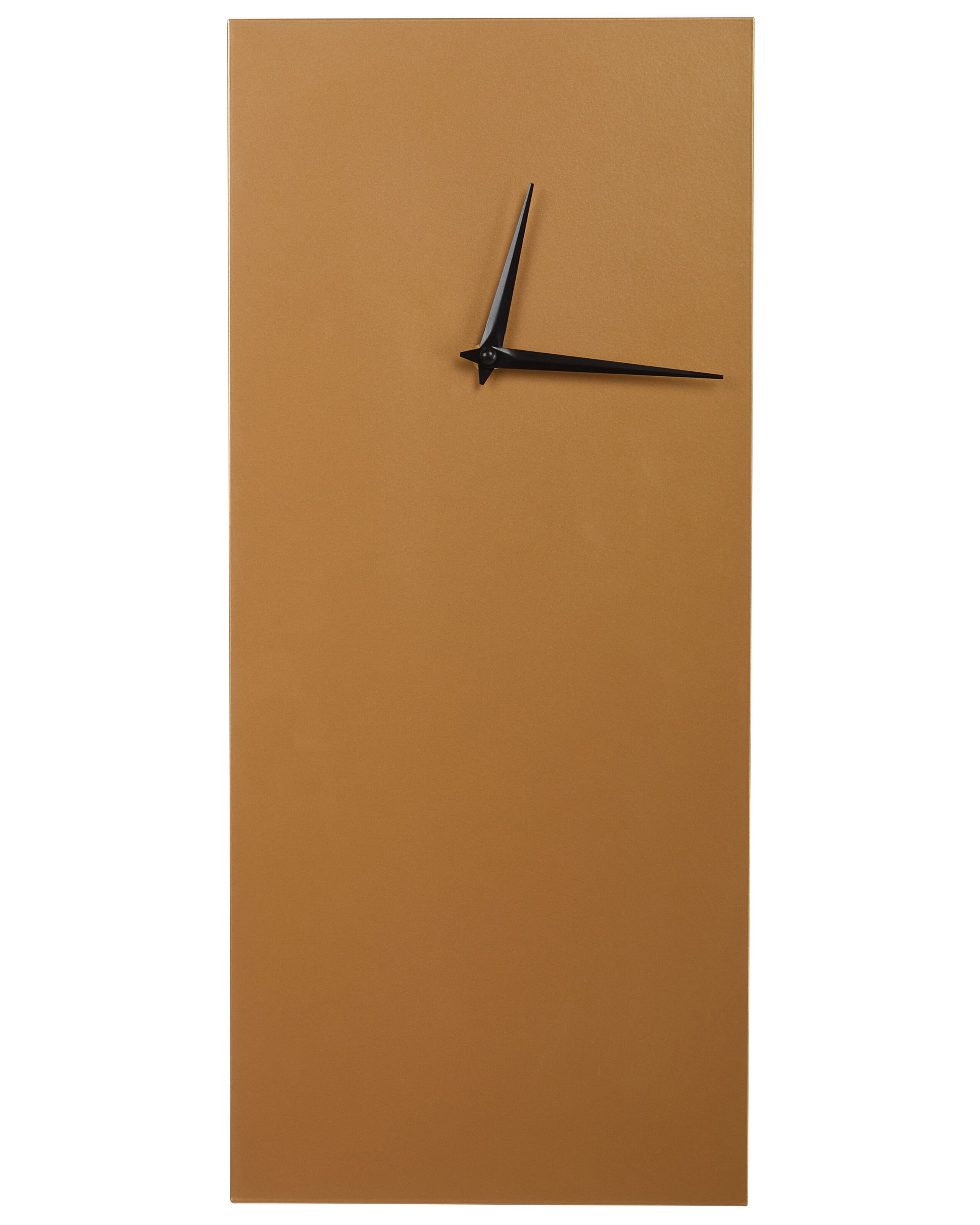 Wall Clock POMBAL 22 cm Metal Gold