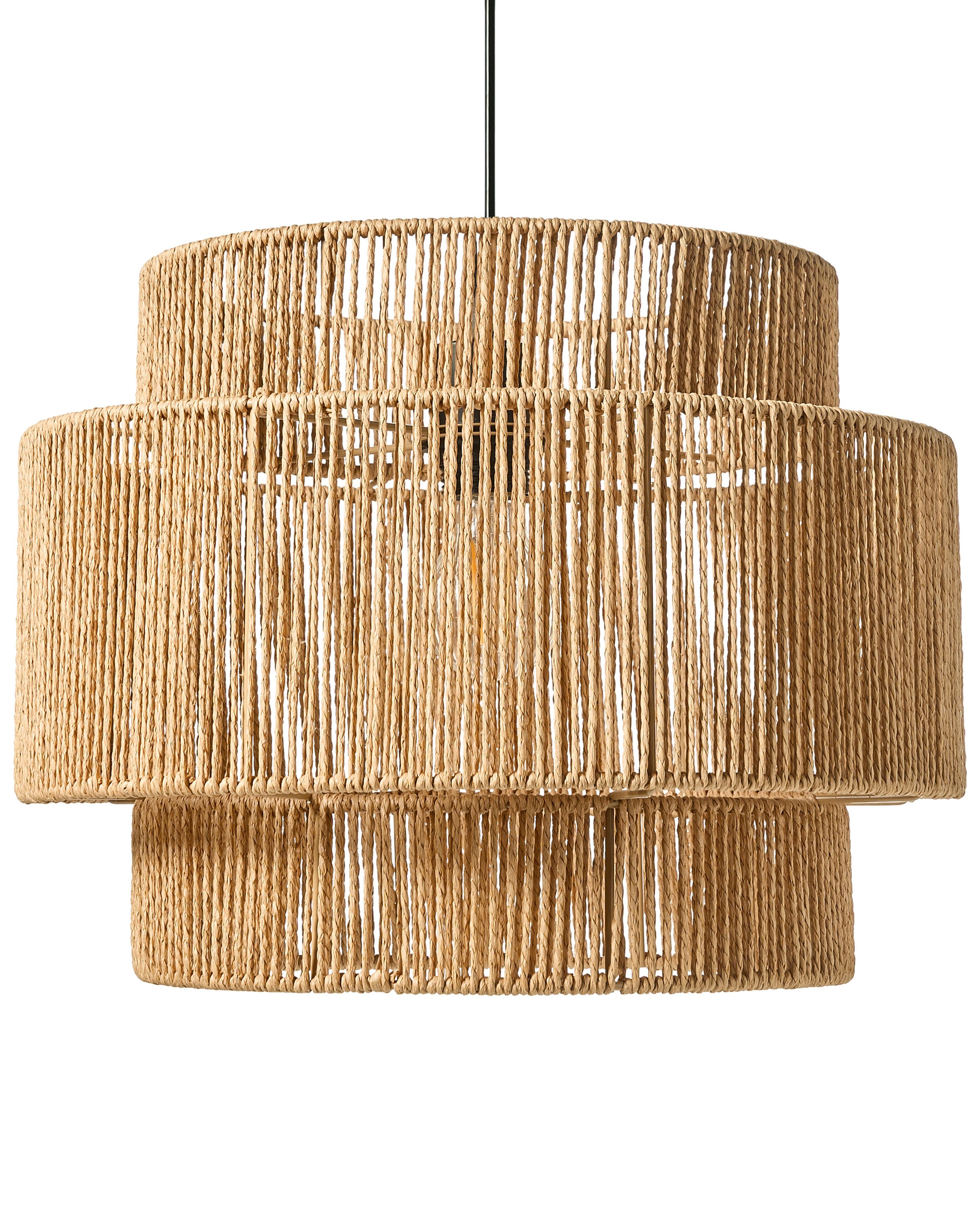 HENLEIGH Paper Rope Pendant Lamp - Natural