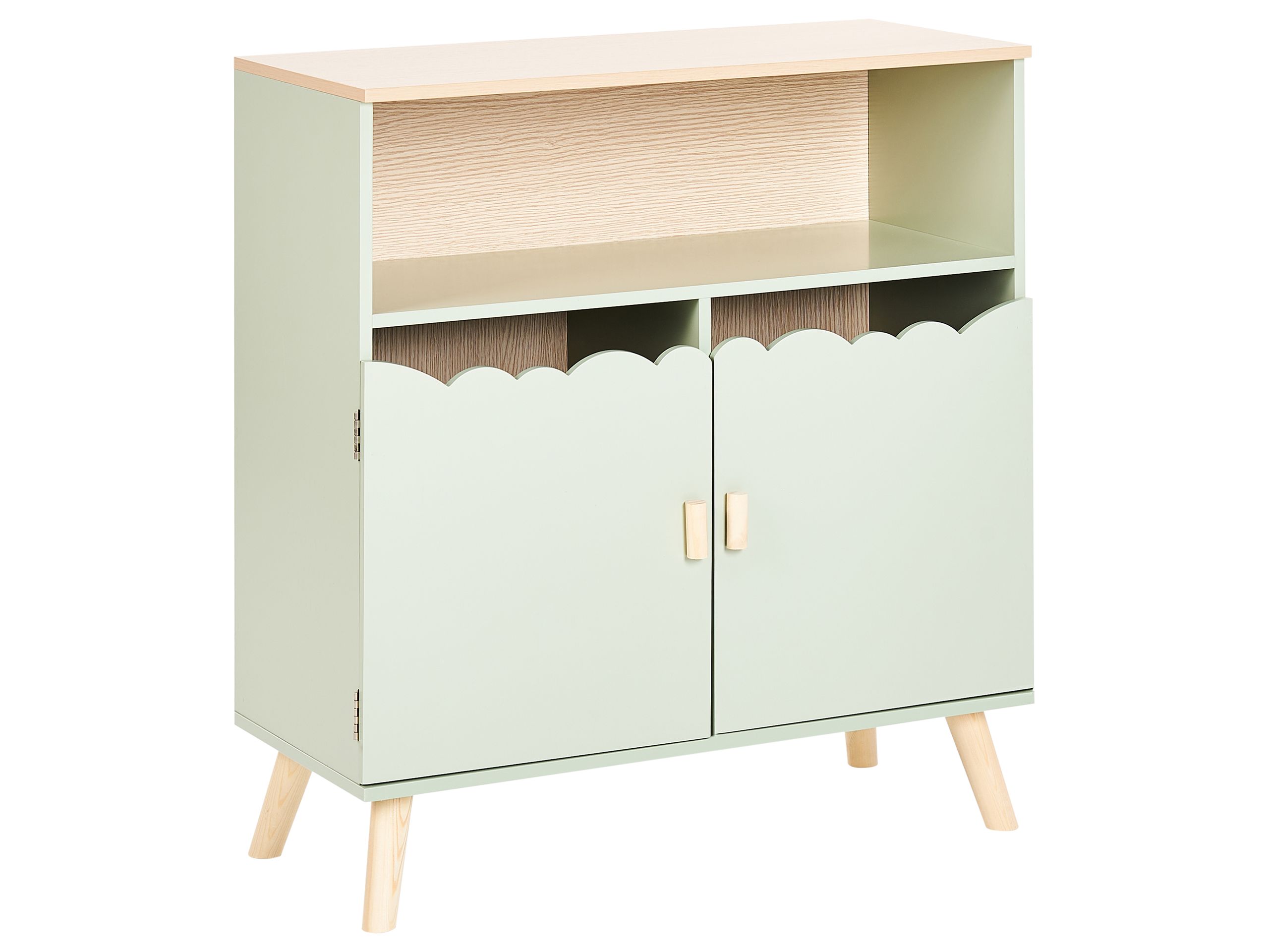2 Door Sideboard Light Green LACKEY
