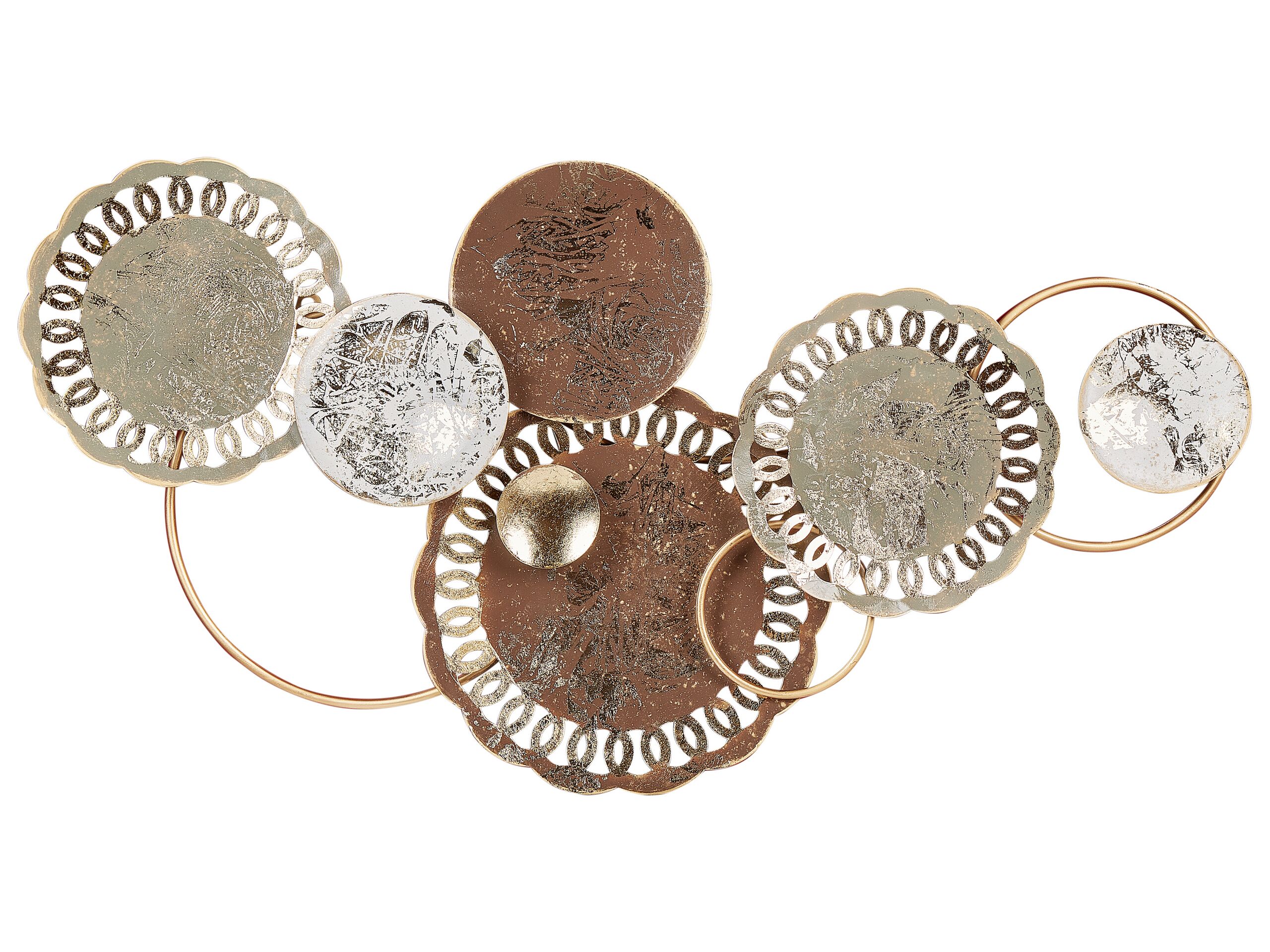Wall Decor PLUTONIUM Metal Multicolour 48 cm