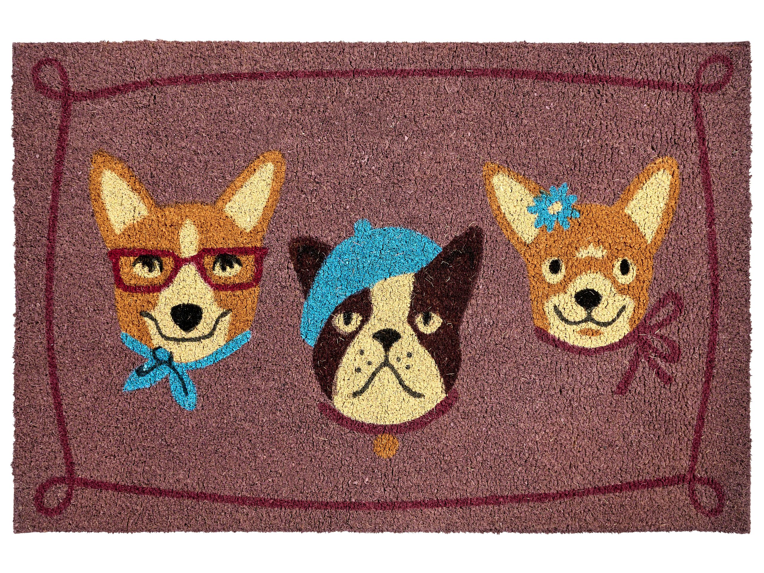 PERRINGTON Dog Coir Doormat - Multicolour