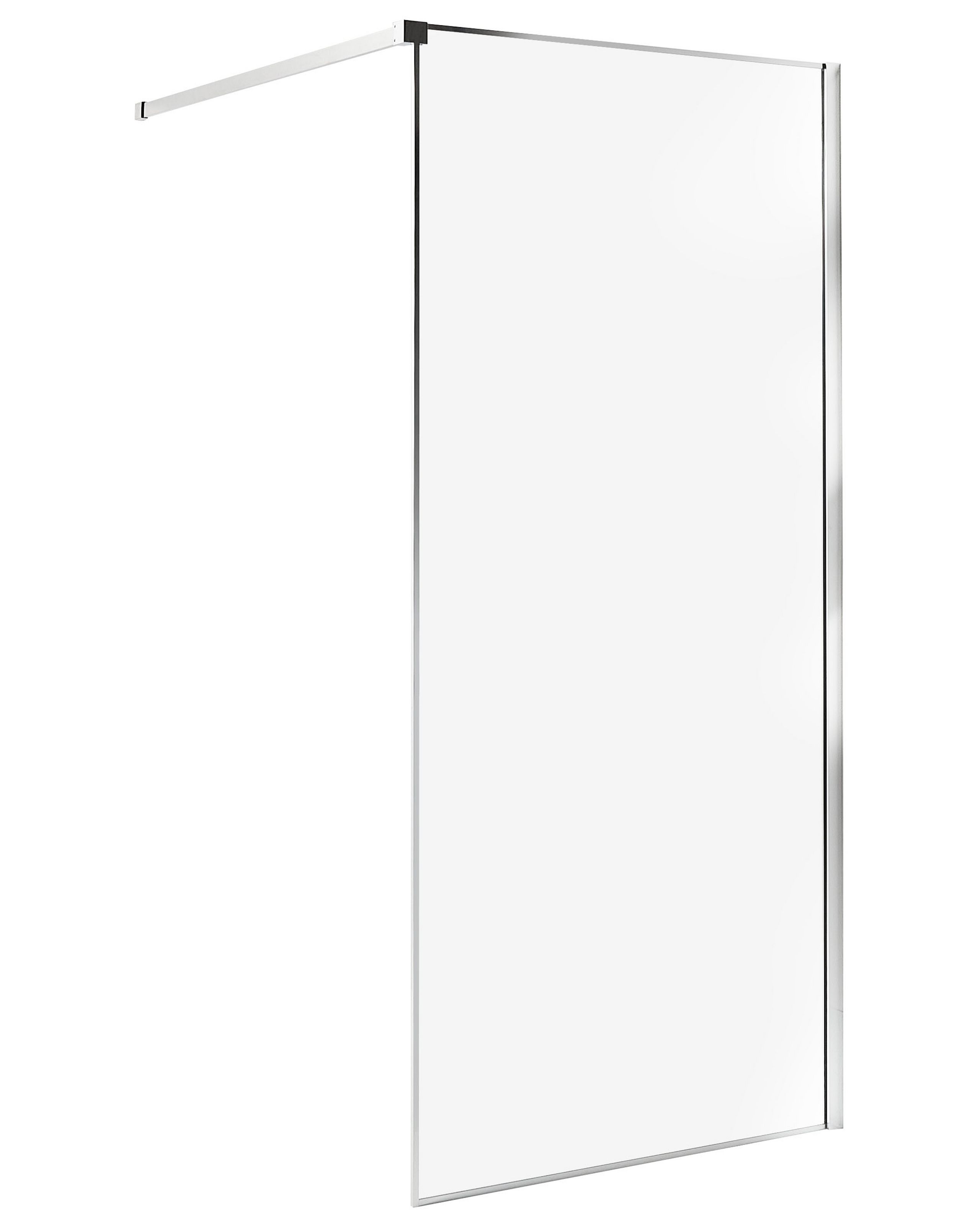 Shower Screen WASPAM 90 x 190 cm Silver
