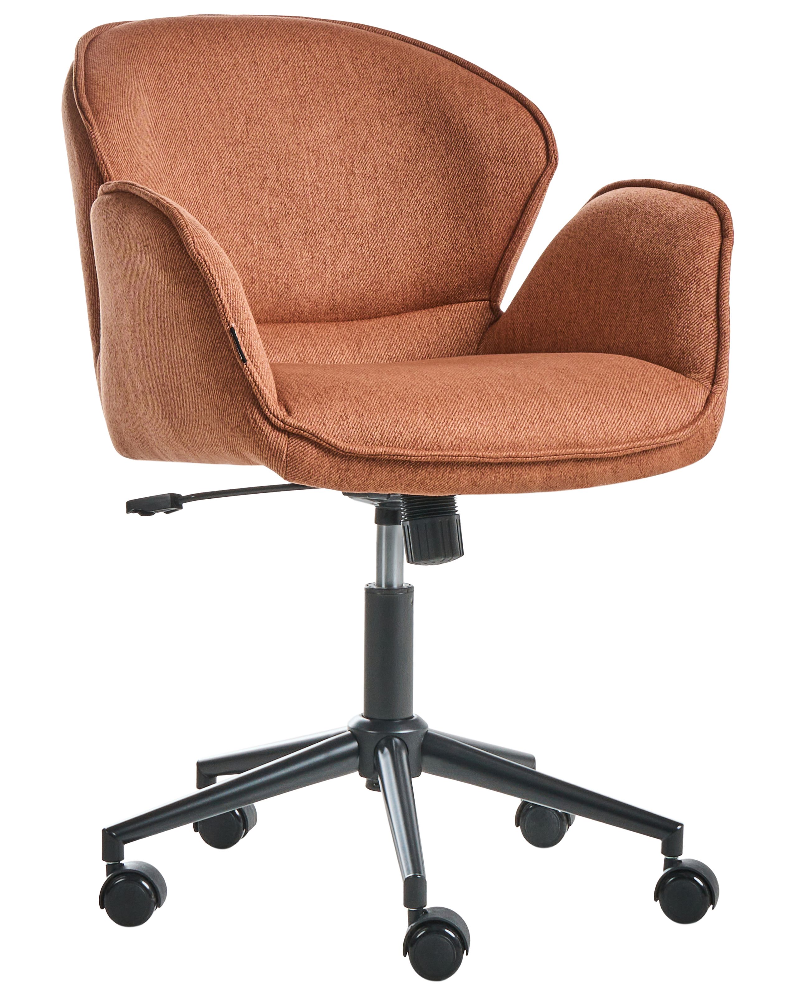 JARROWMERE Fabric Office Desk Chair - Orange