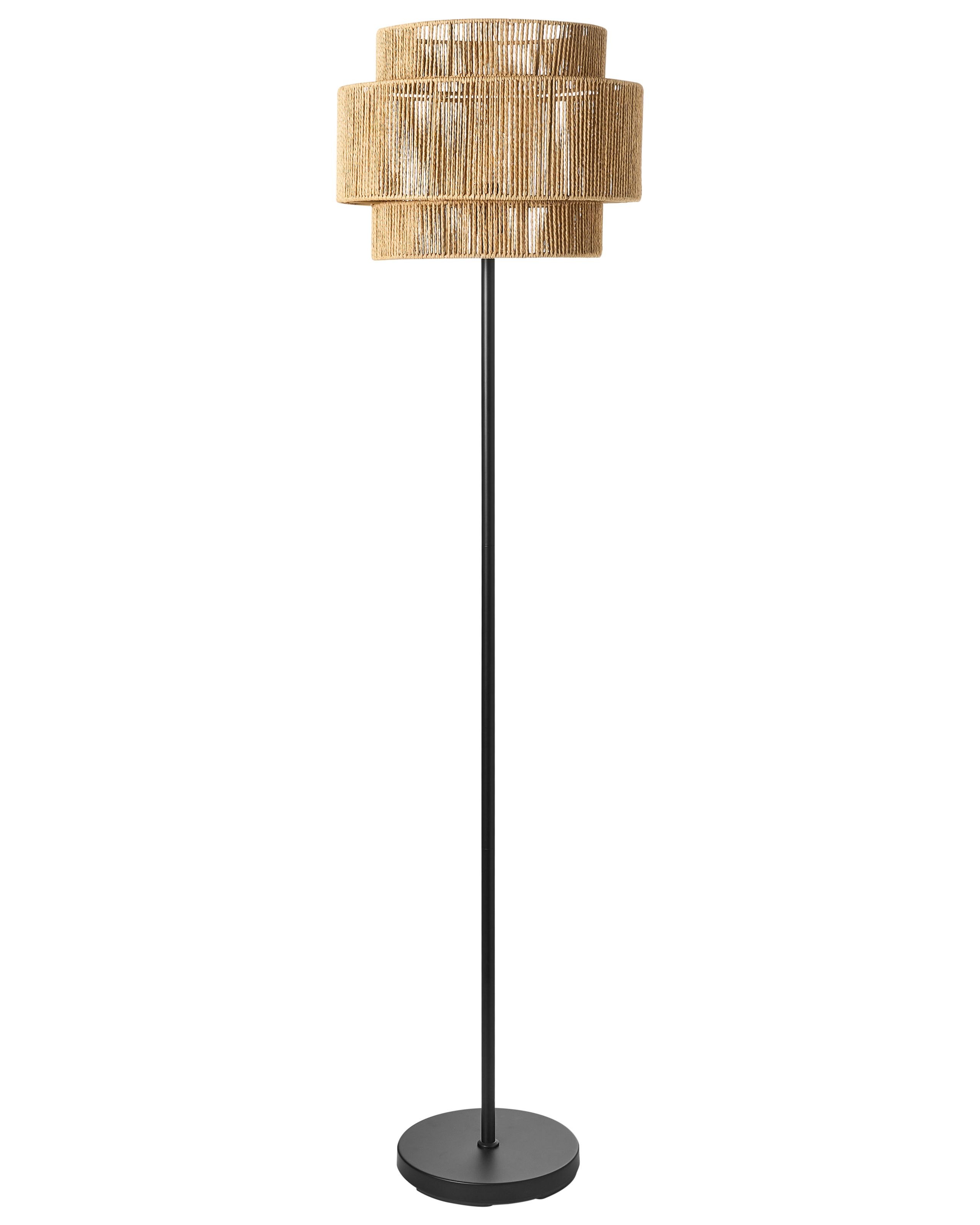 HENLEIGH Paper Cord Floor Lamp - Natural
