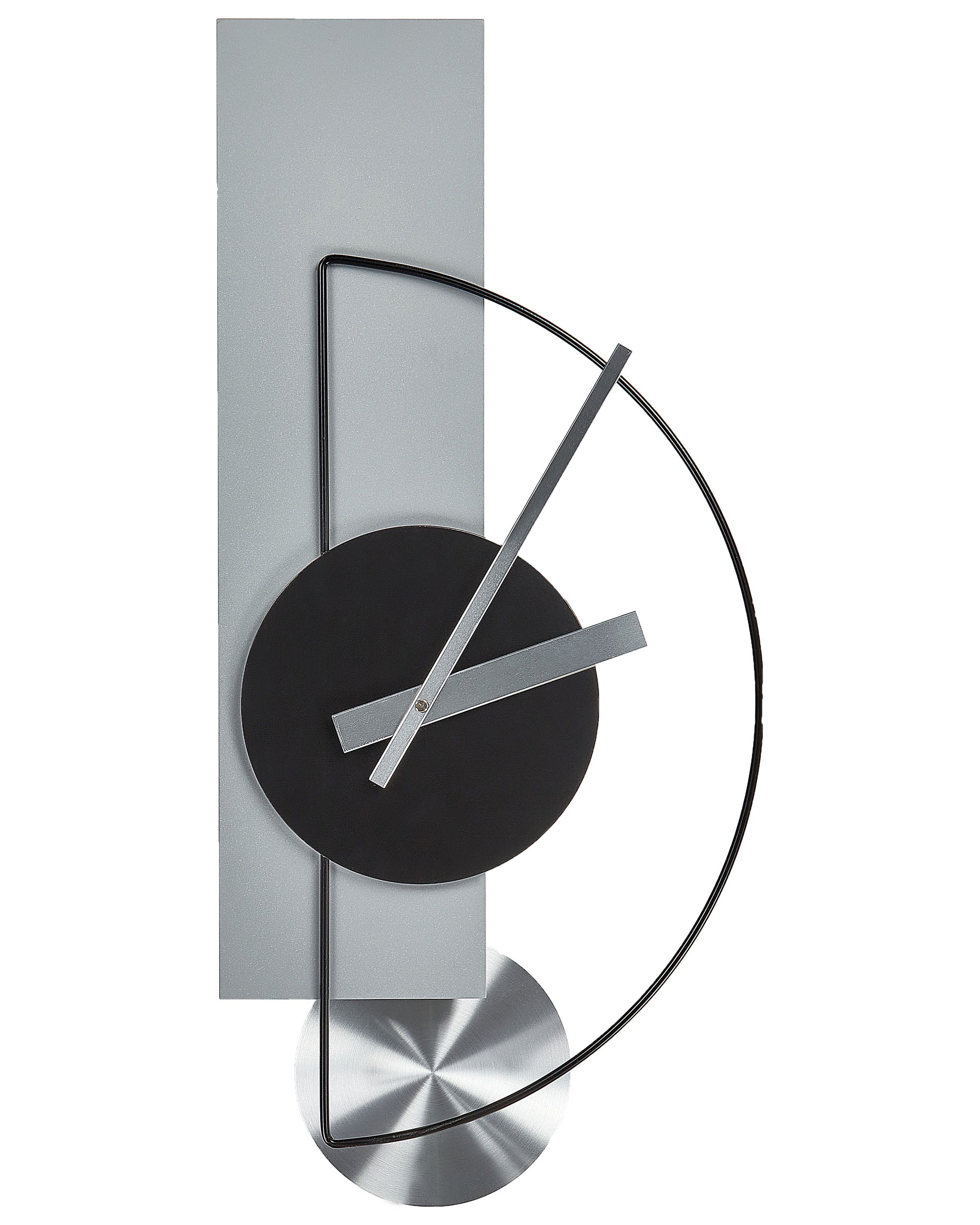 Wall Clock CEVINS 31 cm Metal Light Grey