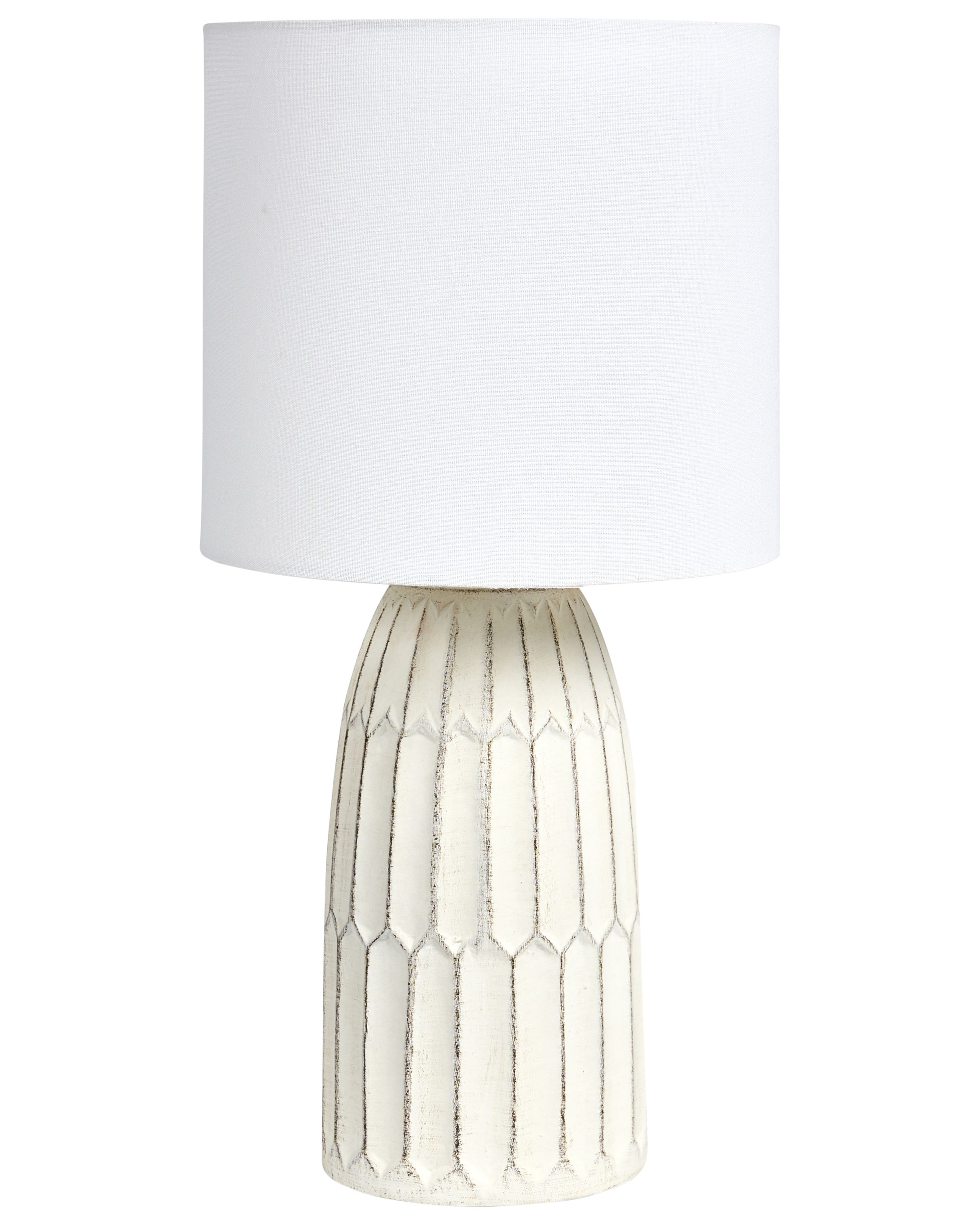 CALTONMERE Table Lamp Ceramic - White