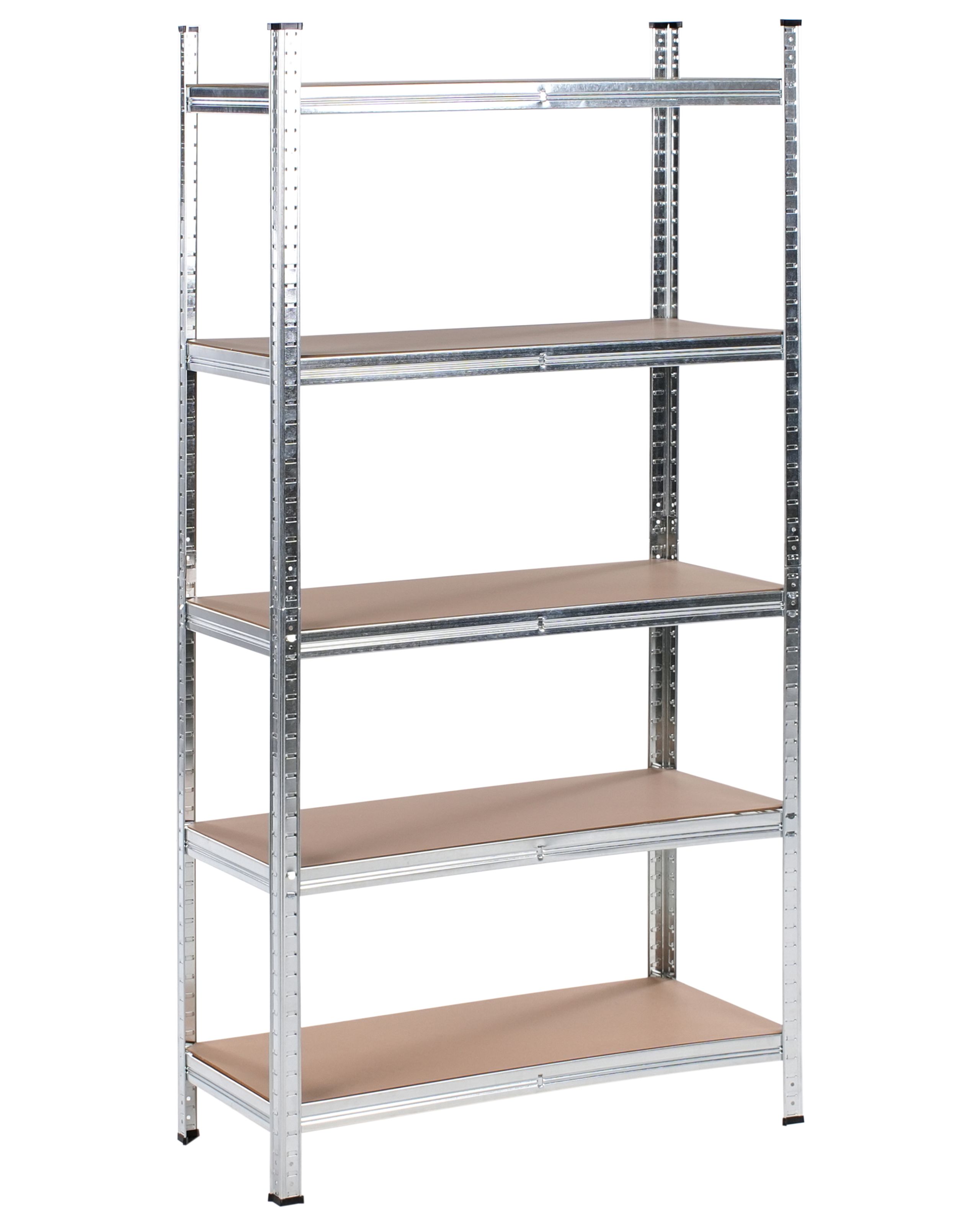 XTITA Shelving Unit Metal 90 cm 40 cm Silver