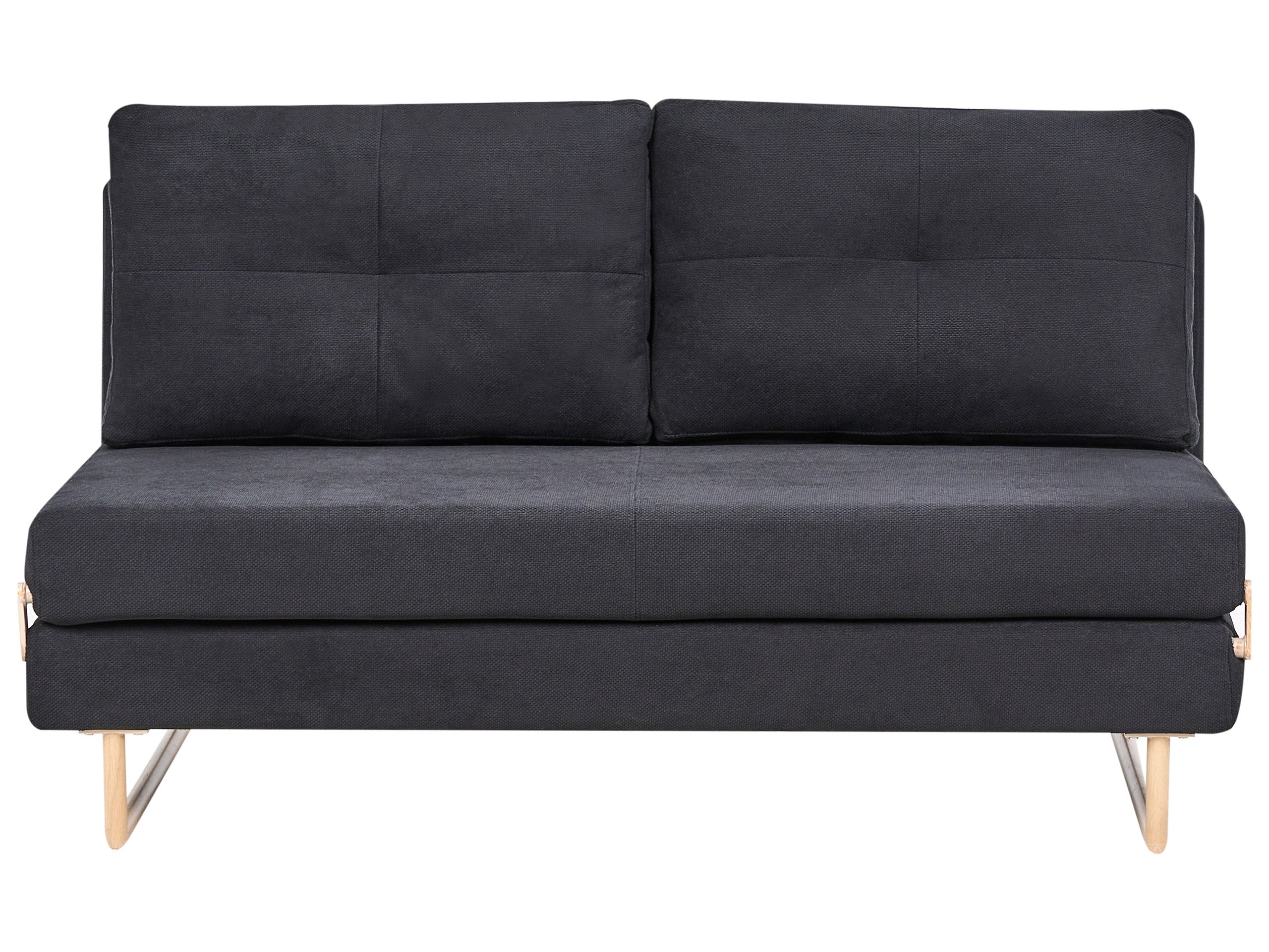 COMDEN Fabric 3 Seater Sofa Bed - Black