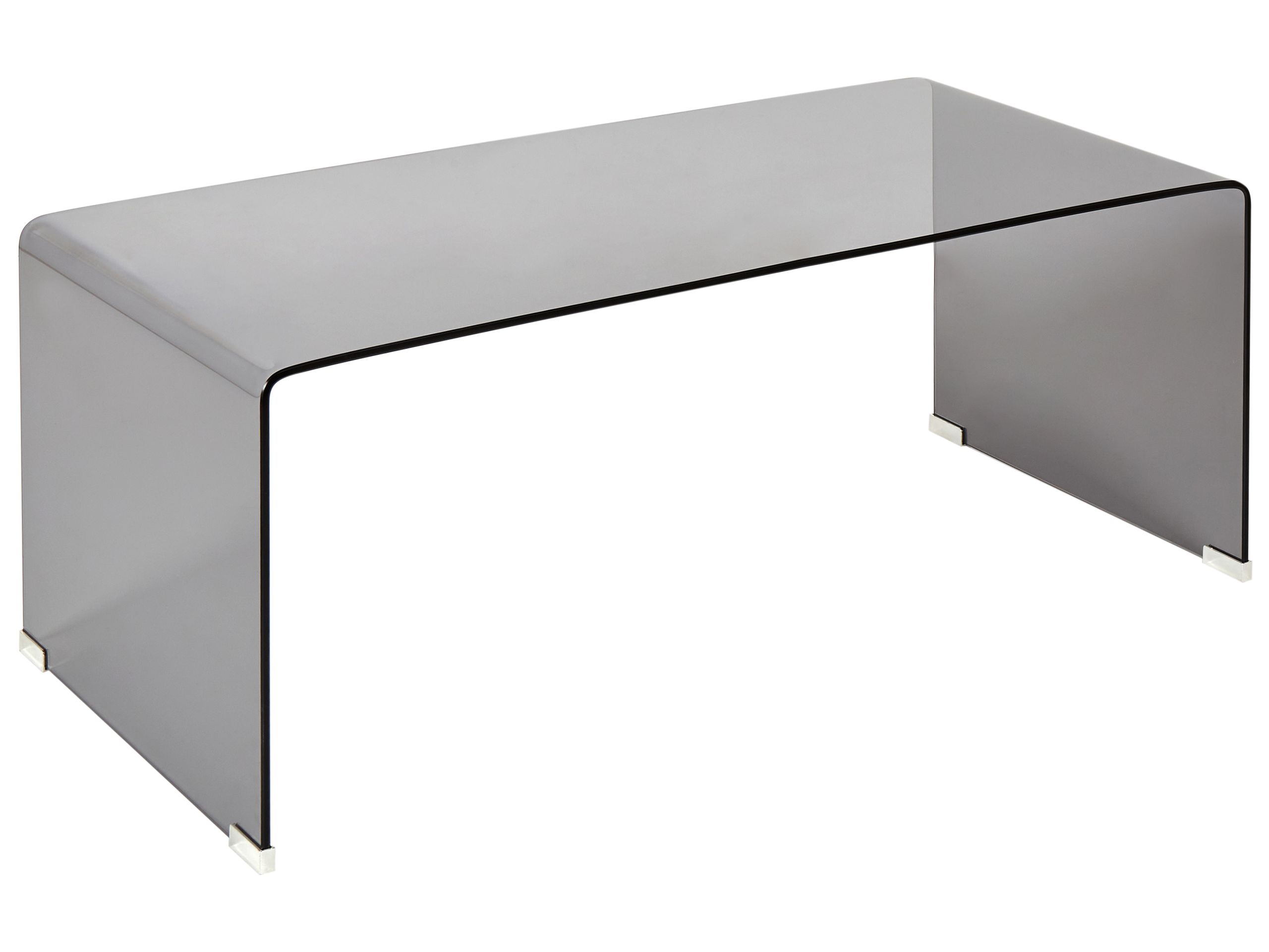 Glass Coffee Table Black KENDALL
