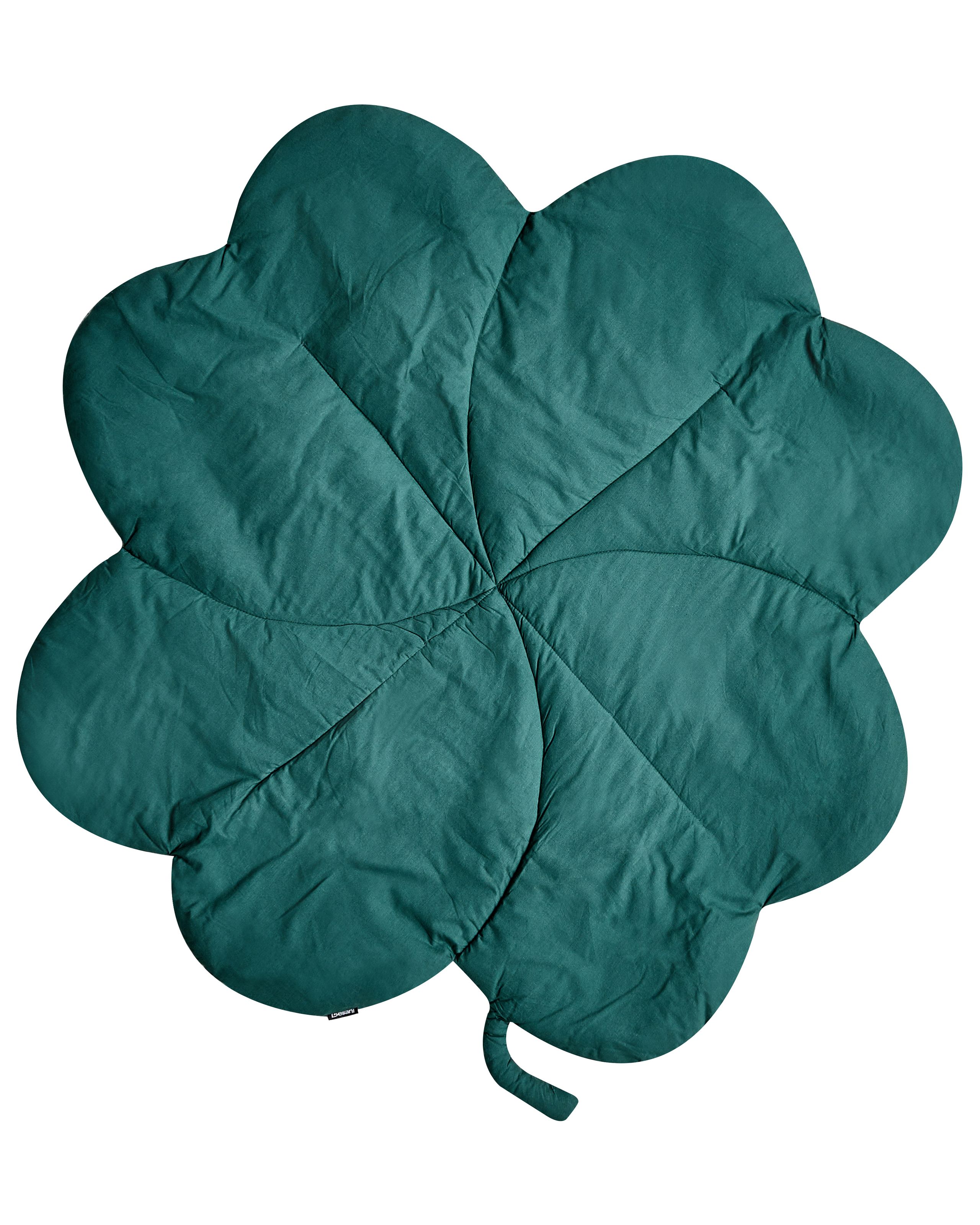 DCAAINE Kids Playmat Leaf 110 x 110 cm Green