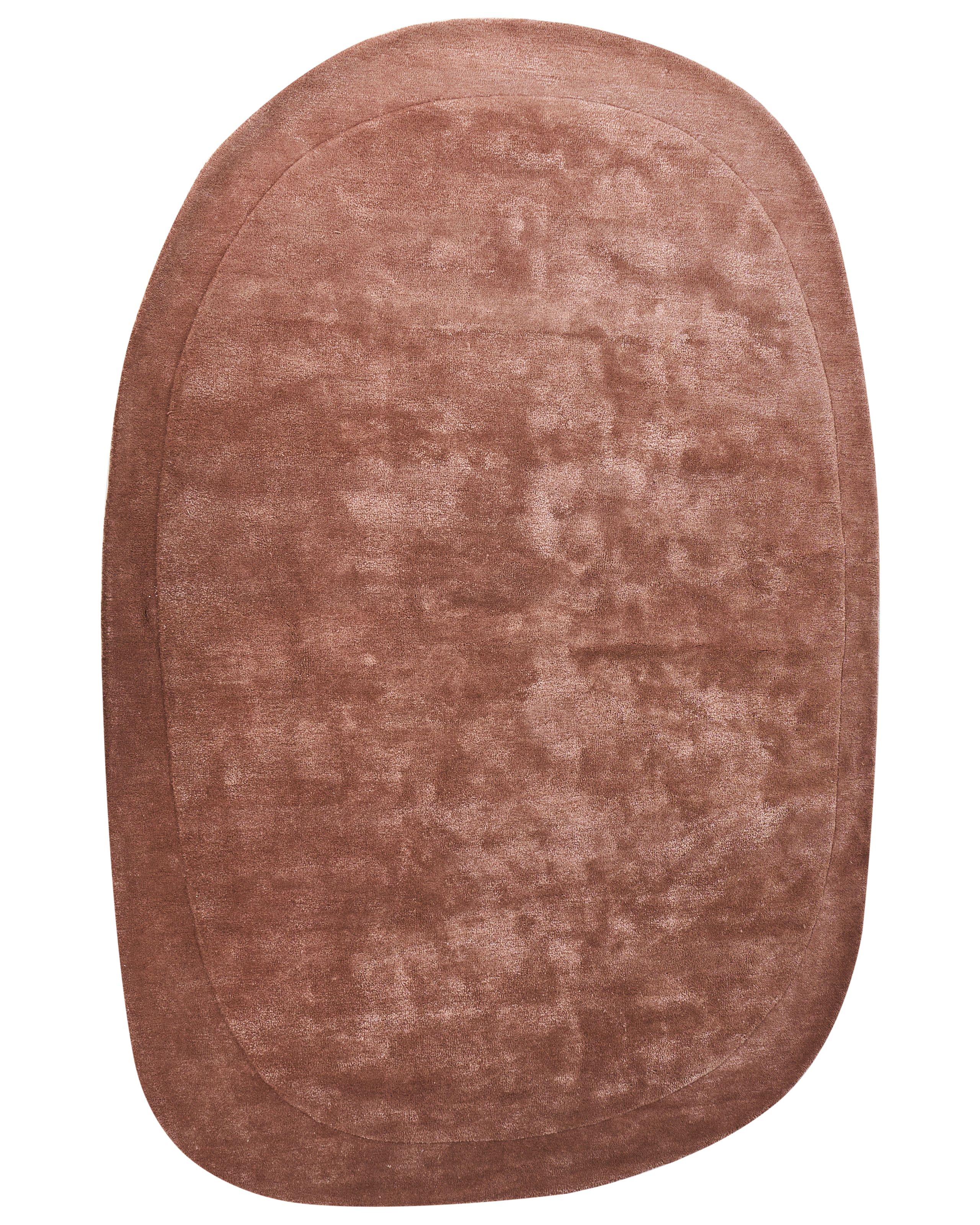 WETHERDON Viscose Rug - Brown