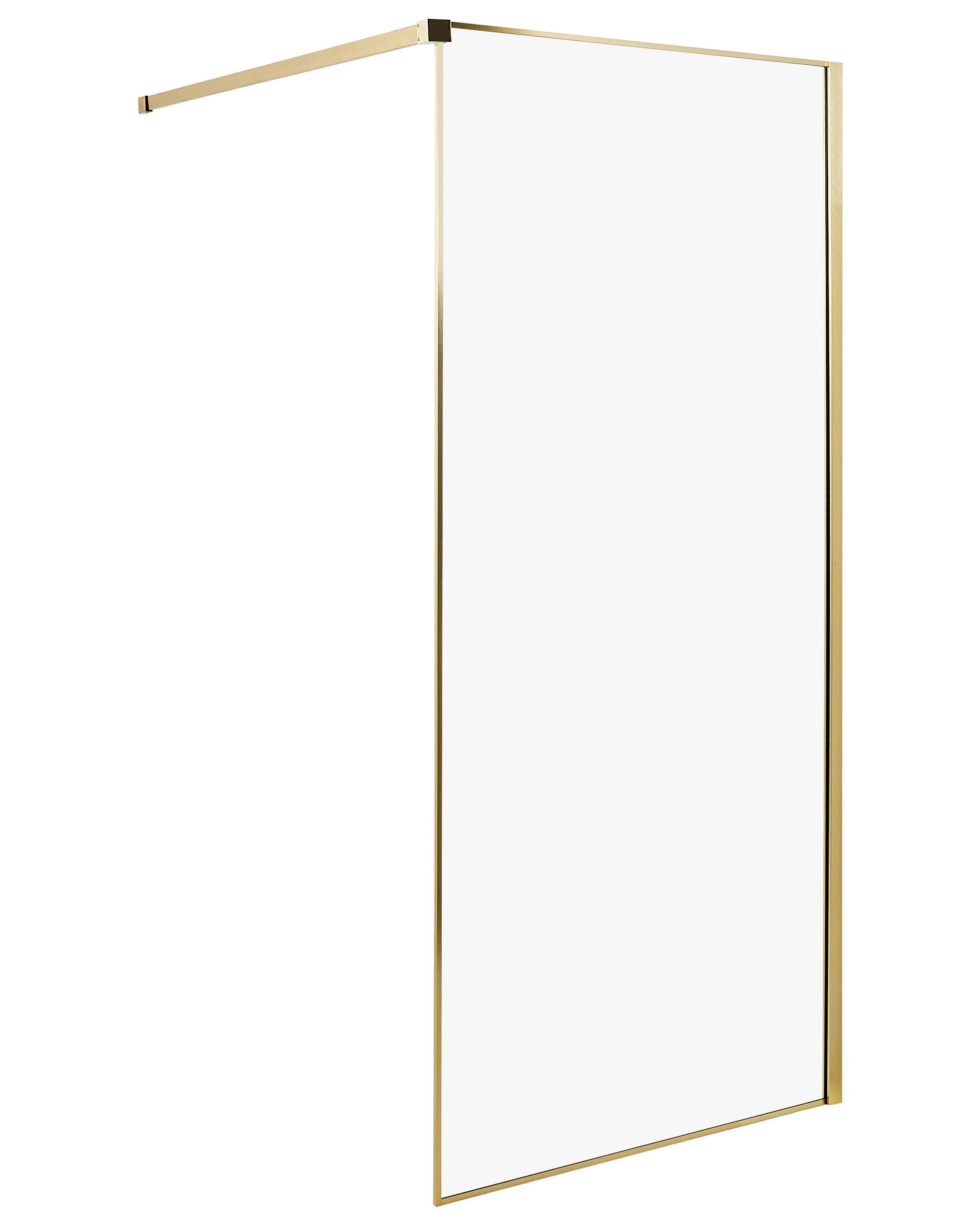 Shower Screen WASPAM 90 x 190 cm Gold