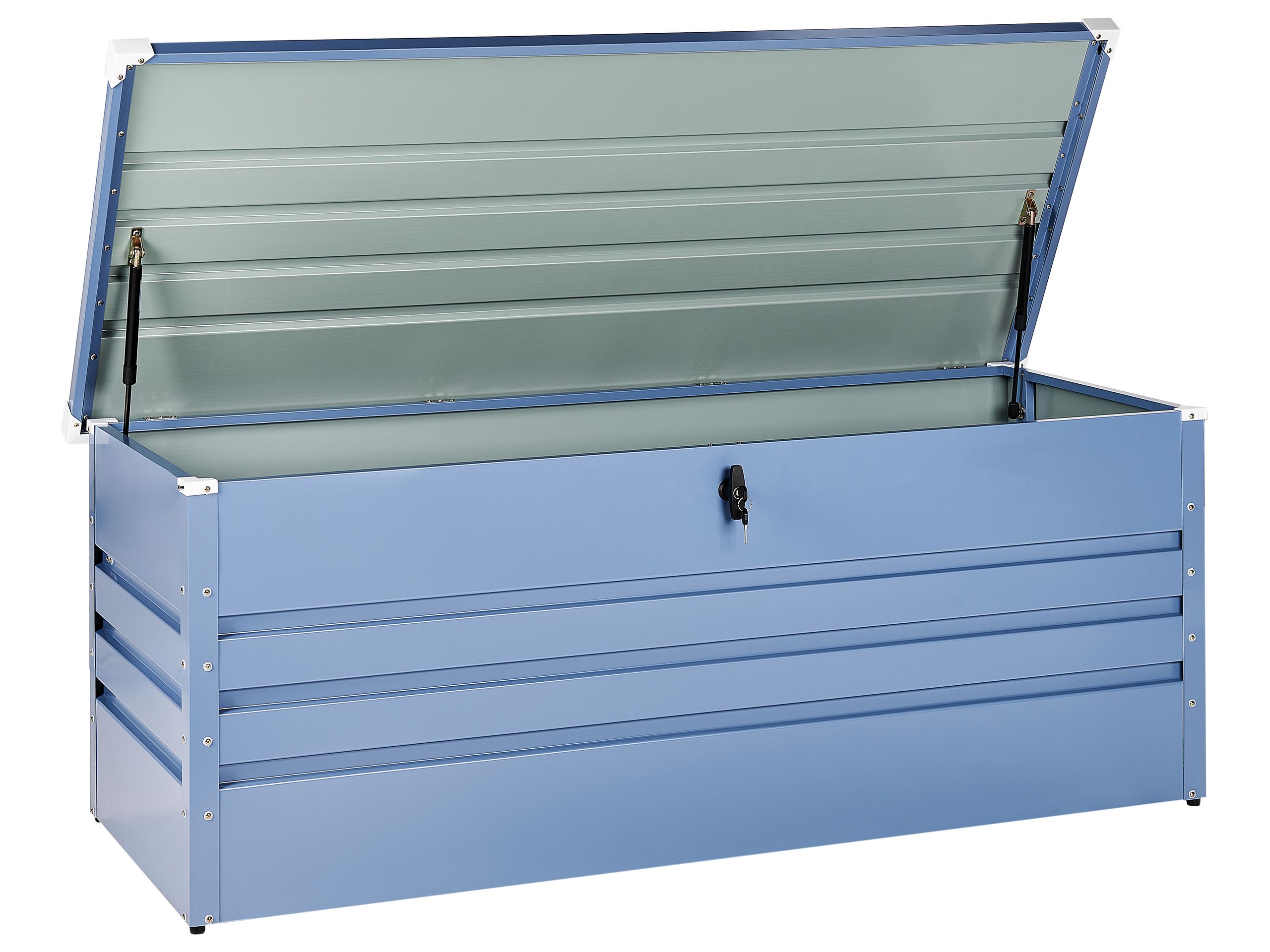 Storage Box CEBROSA Metal 165 cm 70 cm Blue