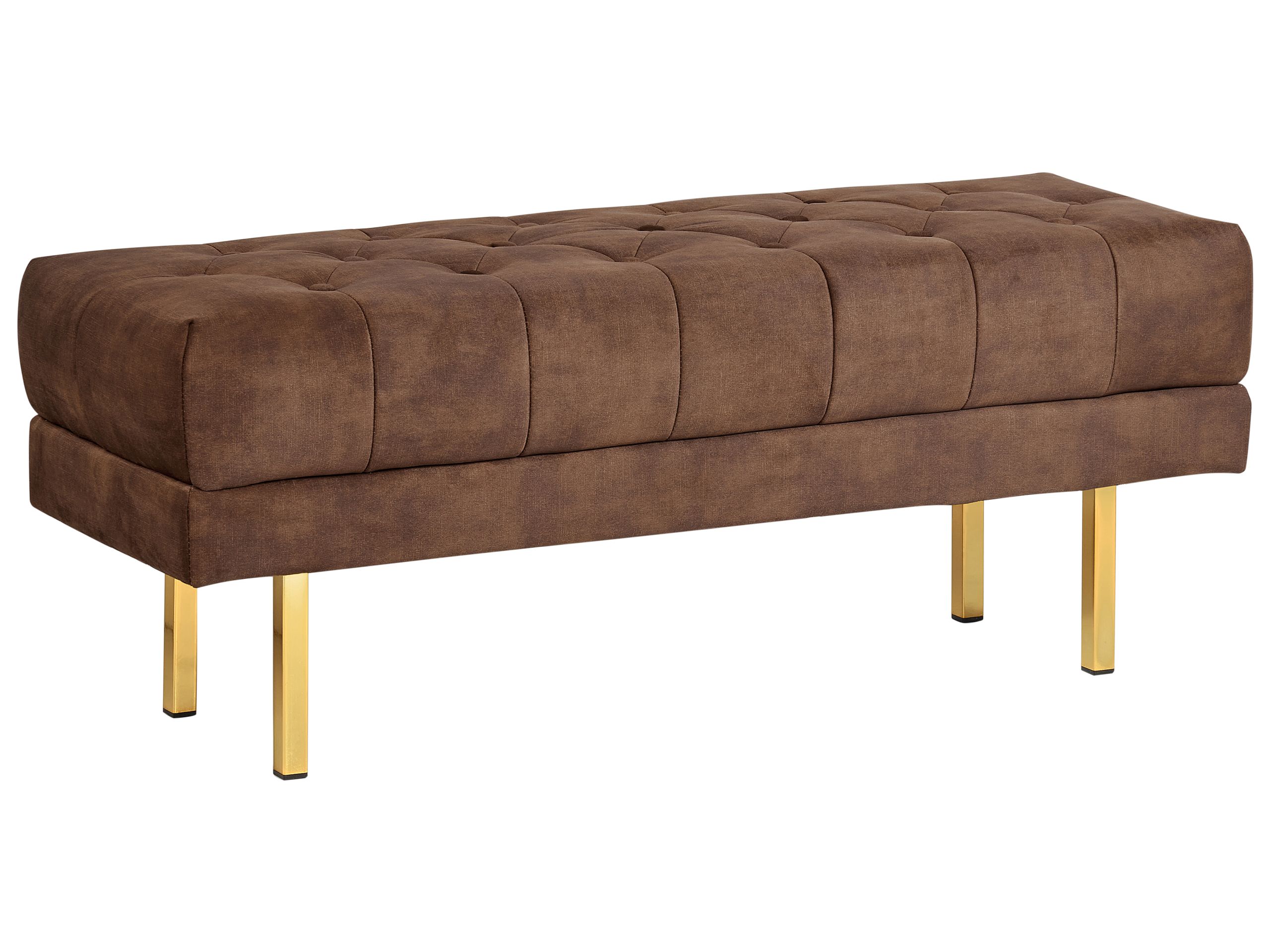 Velvet Bench Brown ROSEVILLE