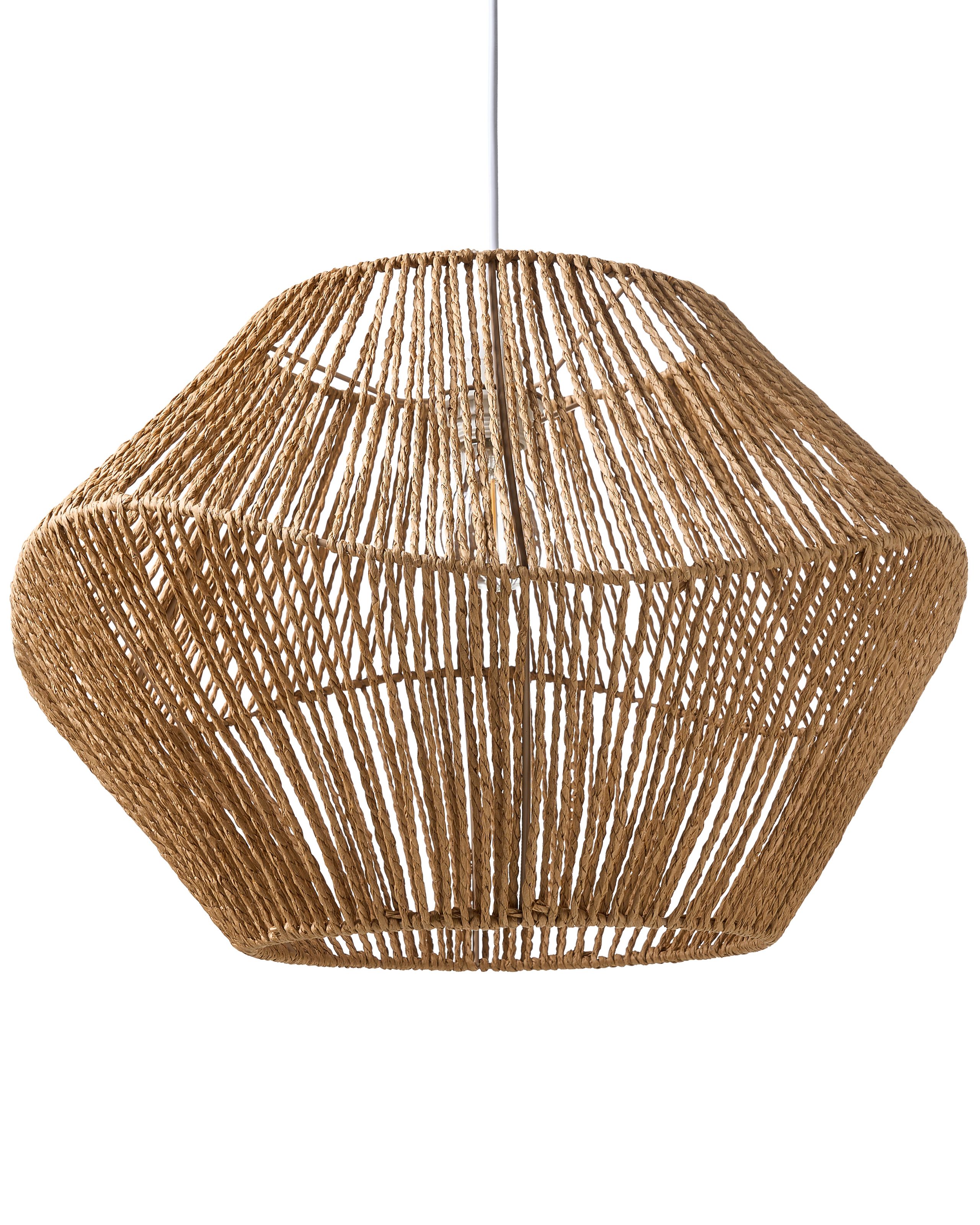 HAWKSLEY Paper Rope Pendant Lamp - Natural
