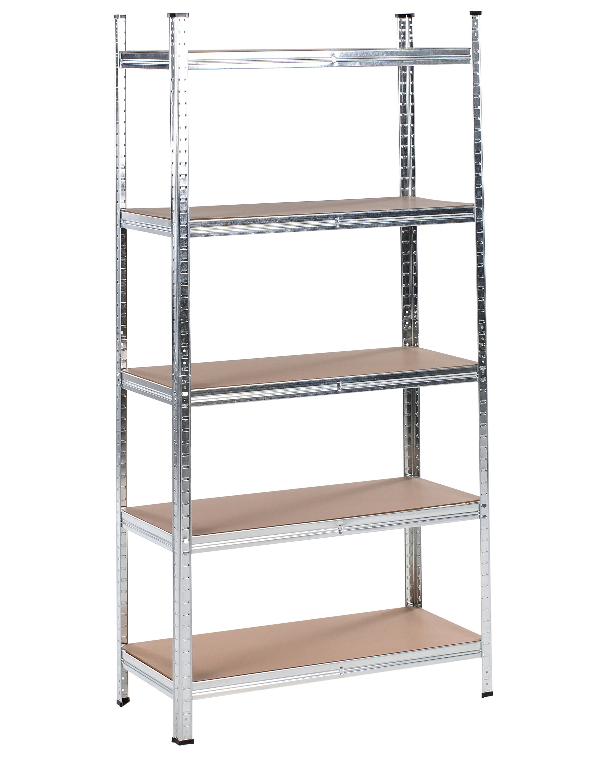 XTITA Shelving Unit Metal 75 cm 30 cm Silver
